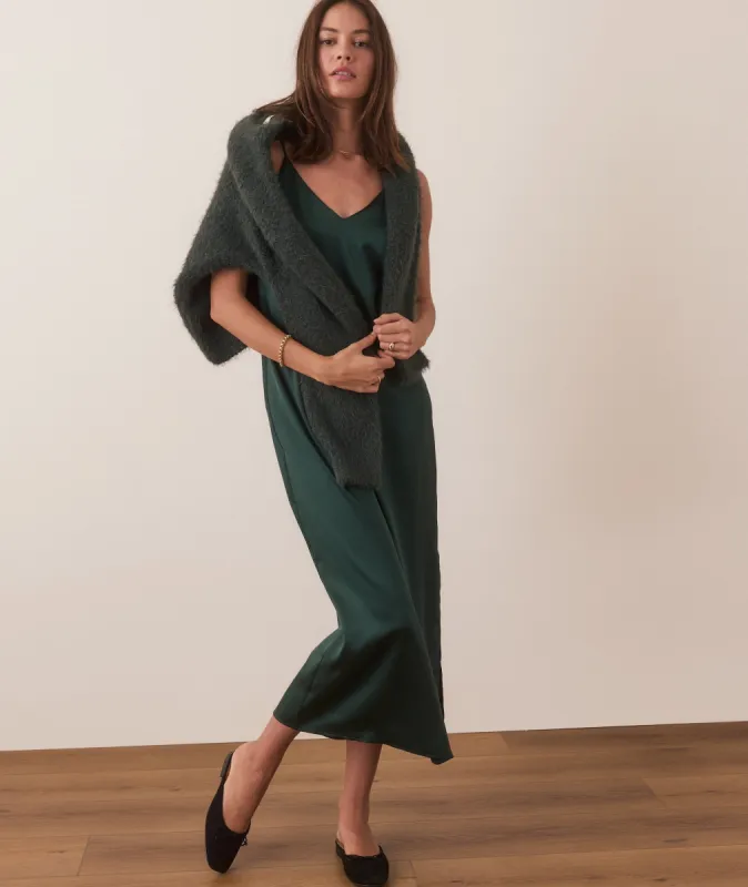 Gabrielle Slip Dress sold by Marine Layer