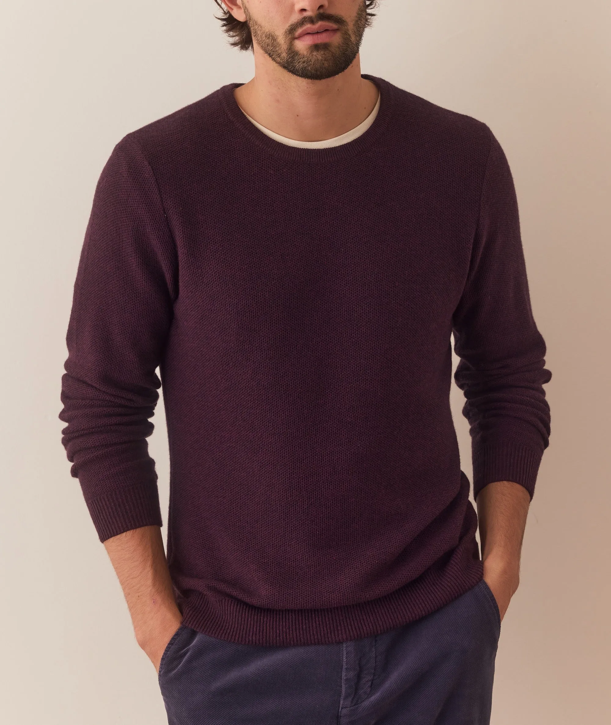 Merino Blend Sweater Tee sold by Marine Layer product image thumbnail 2