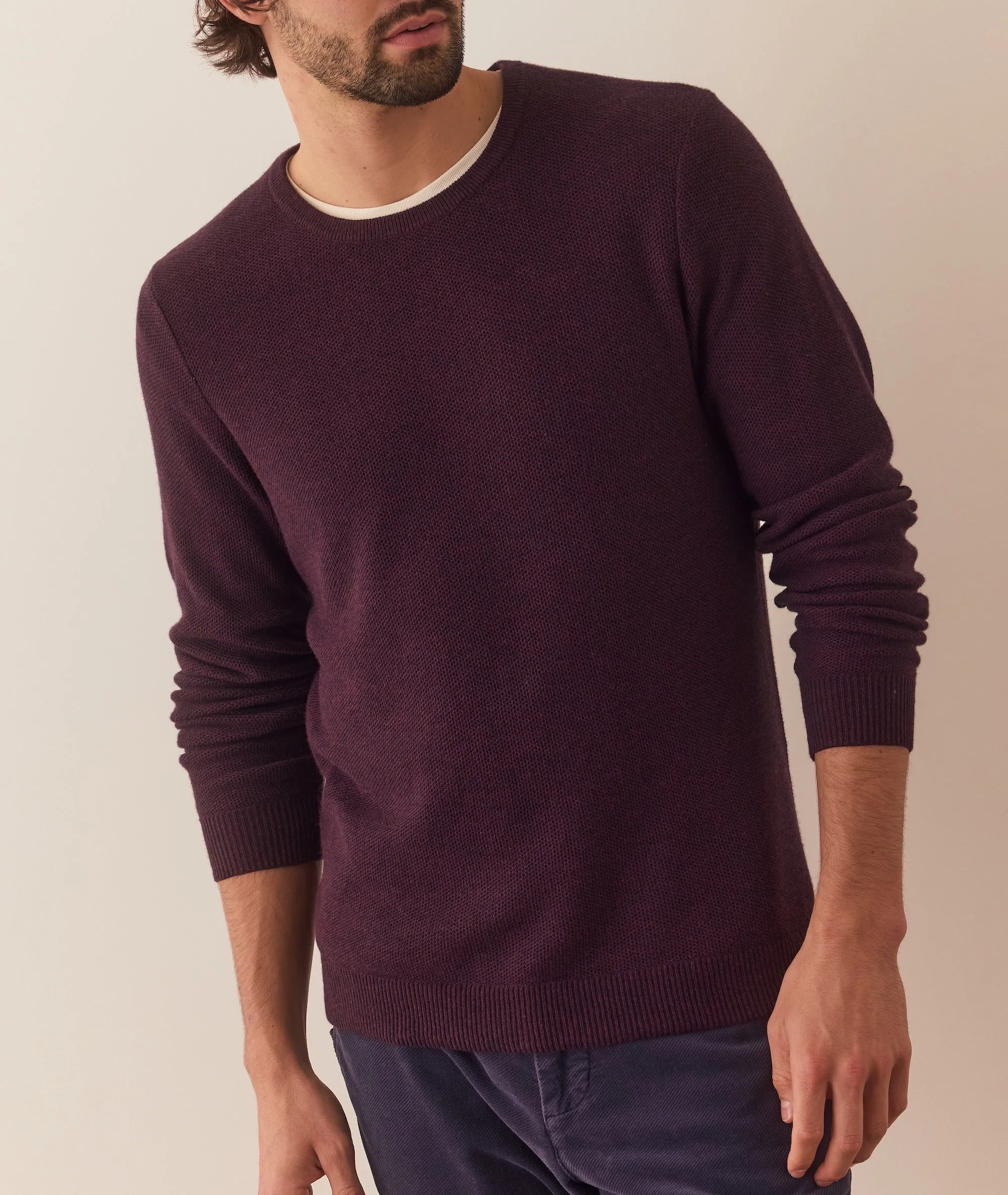 Merino Blend Sweater Tee sold by Marine Layer product image thumbnail 5
