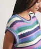 Rory Crochet Sweater Vest sold by Marine Layer