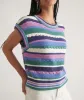 Rory Crochet Sweater Vest sold by Marine Layer