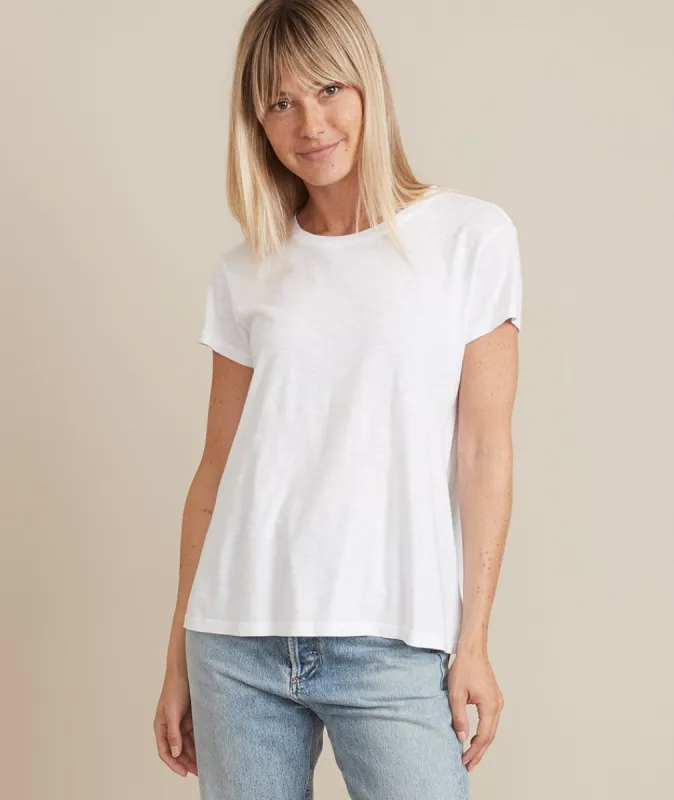 Swing Crew in White sold by Marine Layer