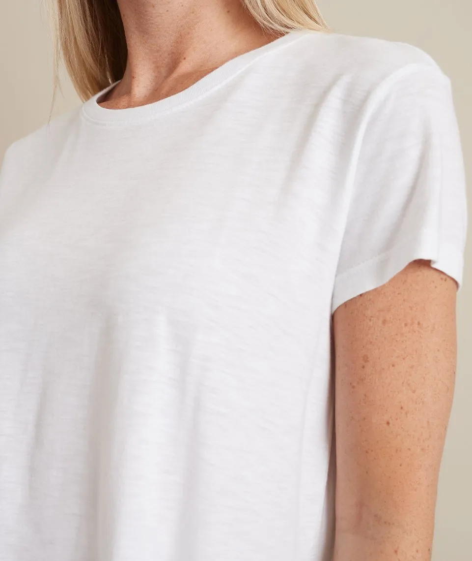 Swing Crew in White sold by Marine Layer product image thumbnail 3