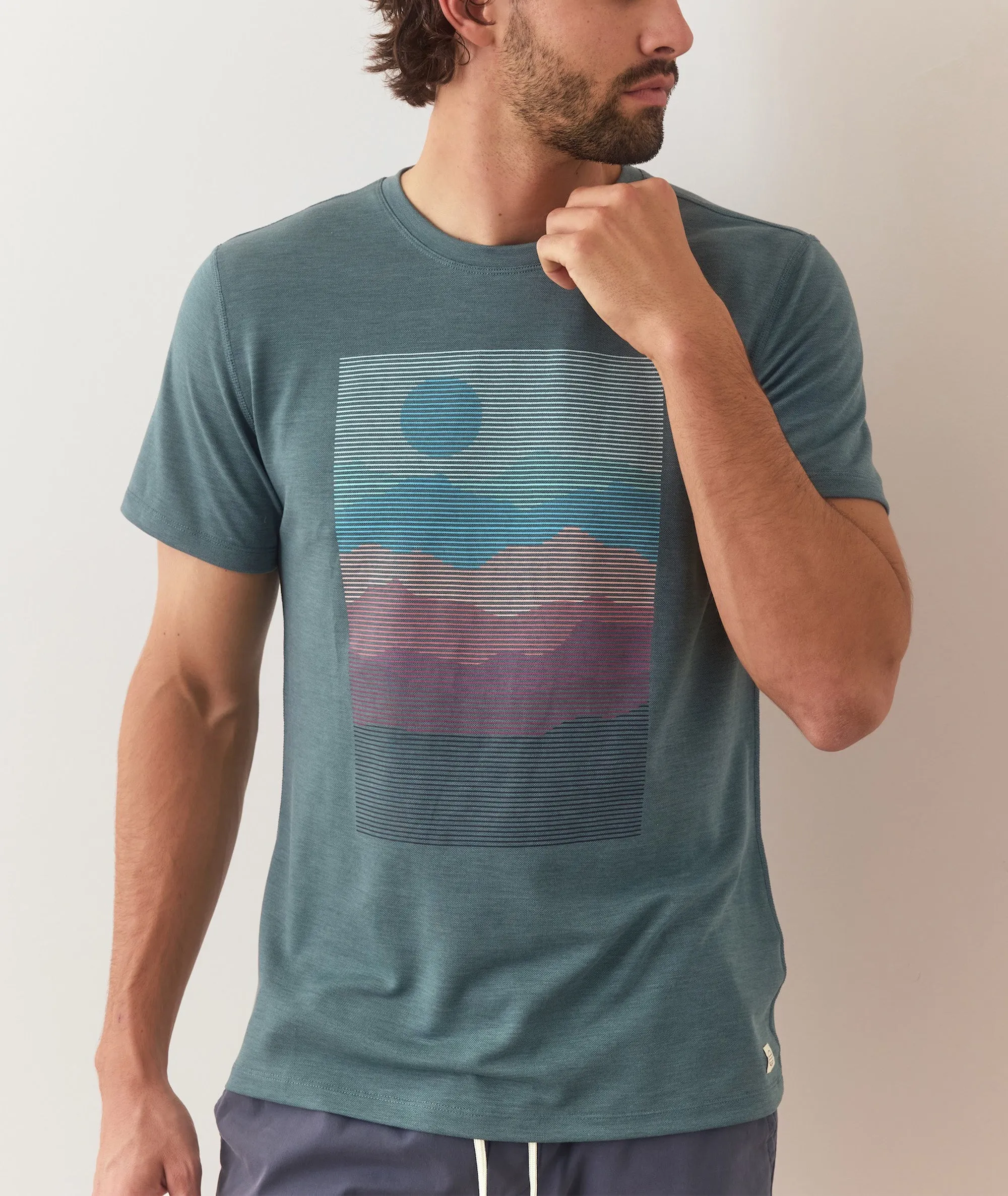 Air Crew Graphic Tee sold by Marine Layer product image thumbnail 4