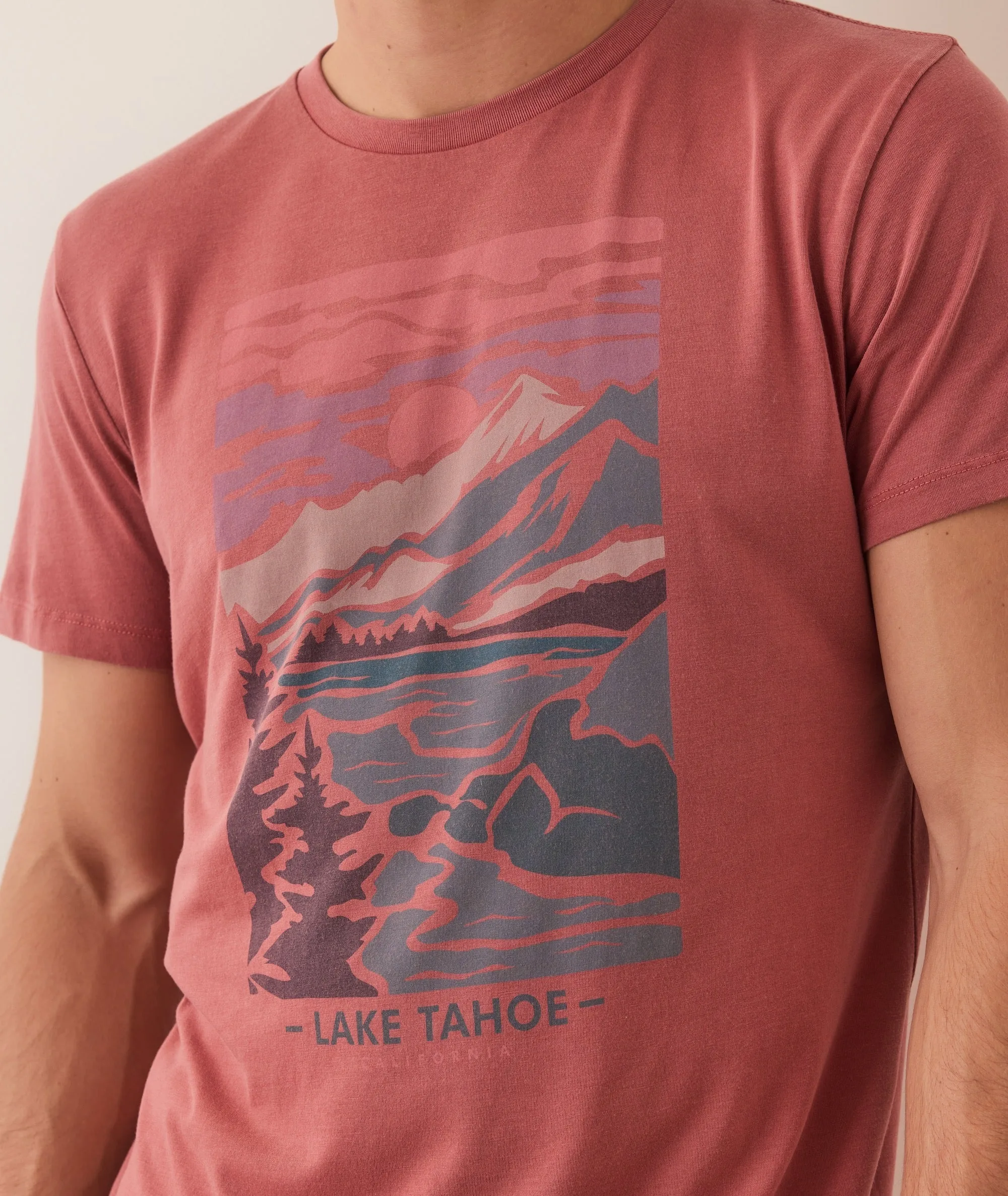 Signature Crew Graphic Tee sold by Marine Layer product image thumbnail 4