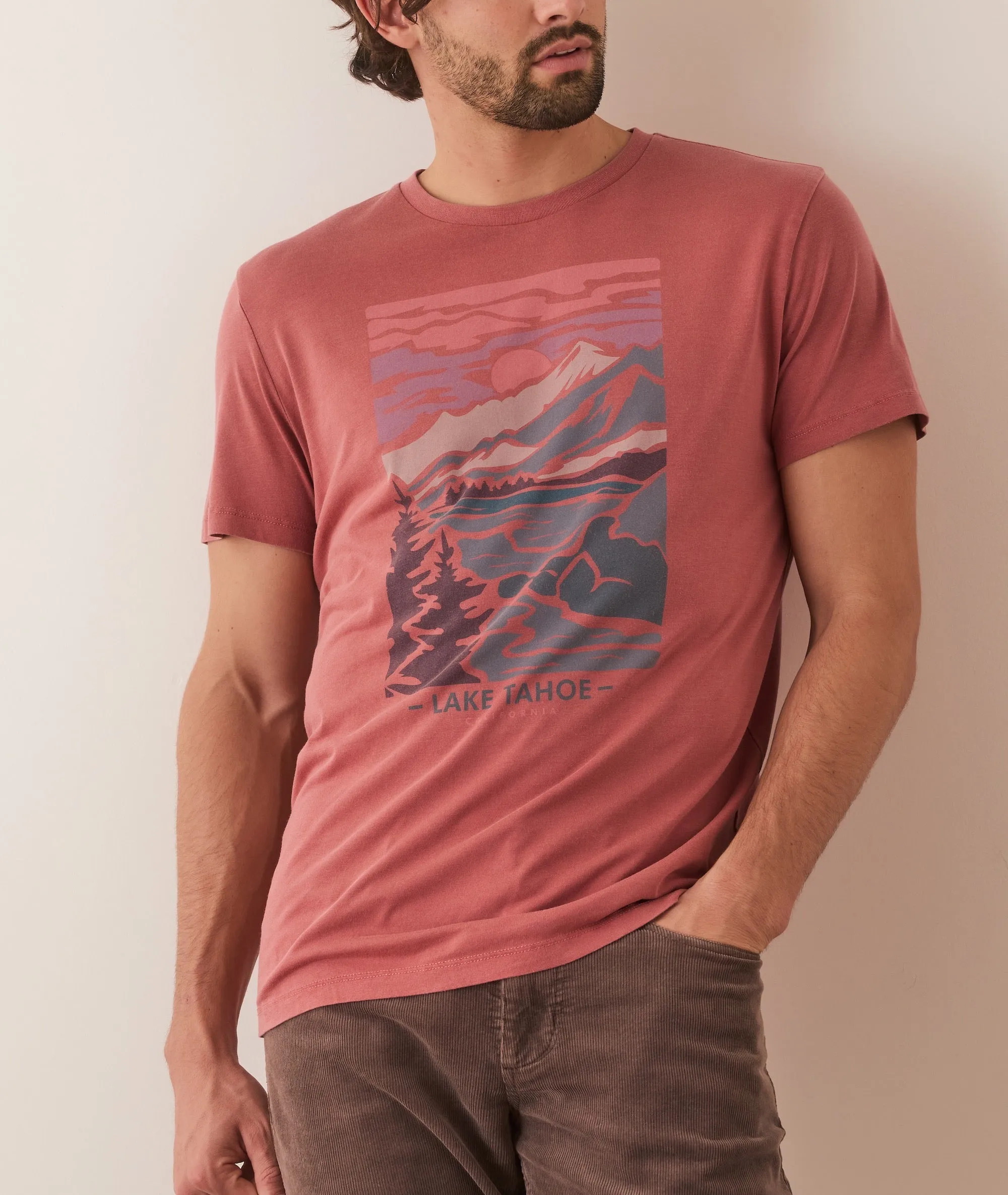 Signature Crew Graphic Tee sold by Marine Layer product image thumbnail 2