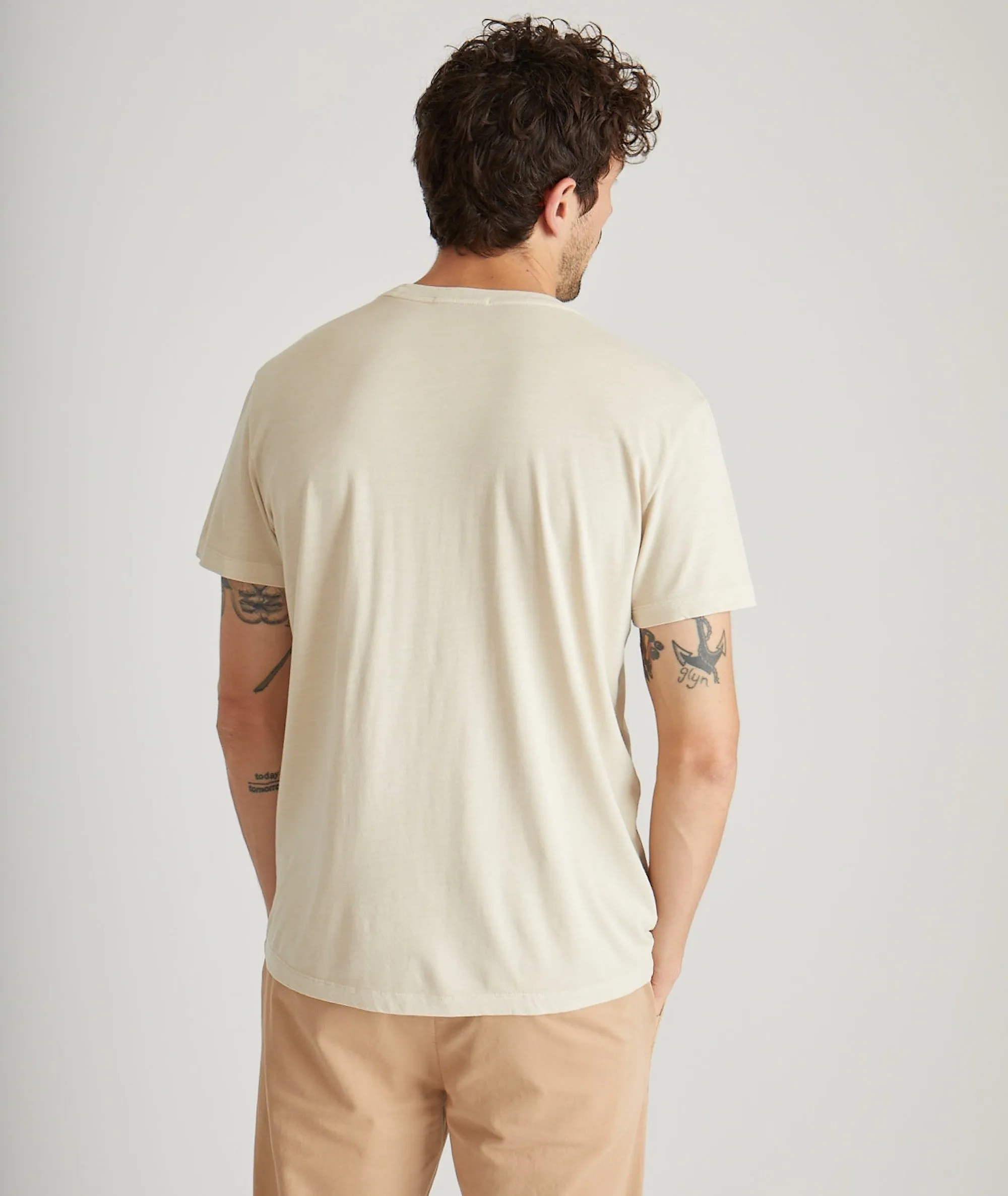 Signature Crew Graphic Tee sold by Marine Layer product image thumbnail 5