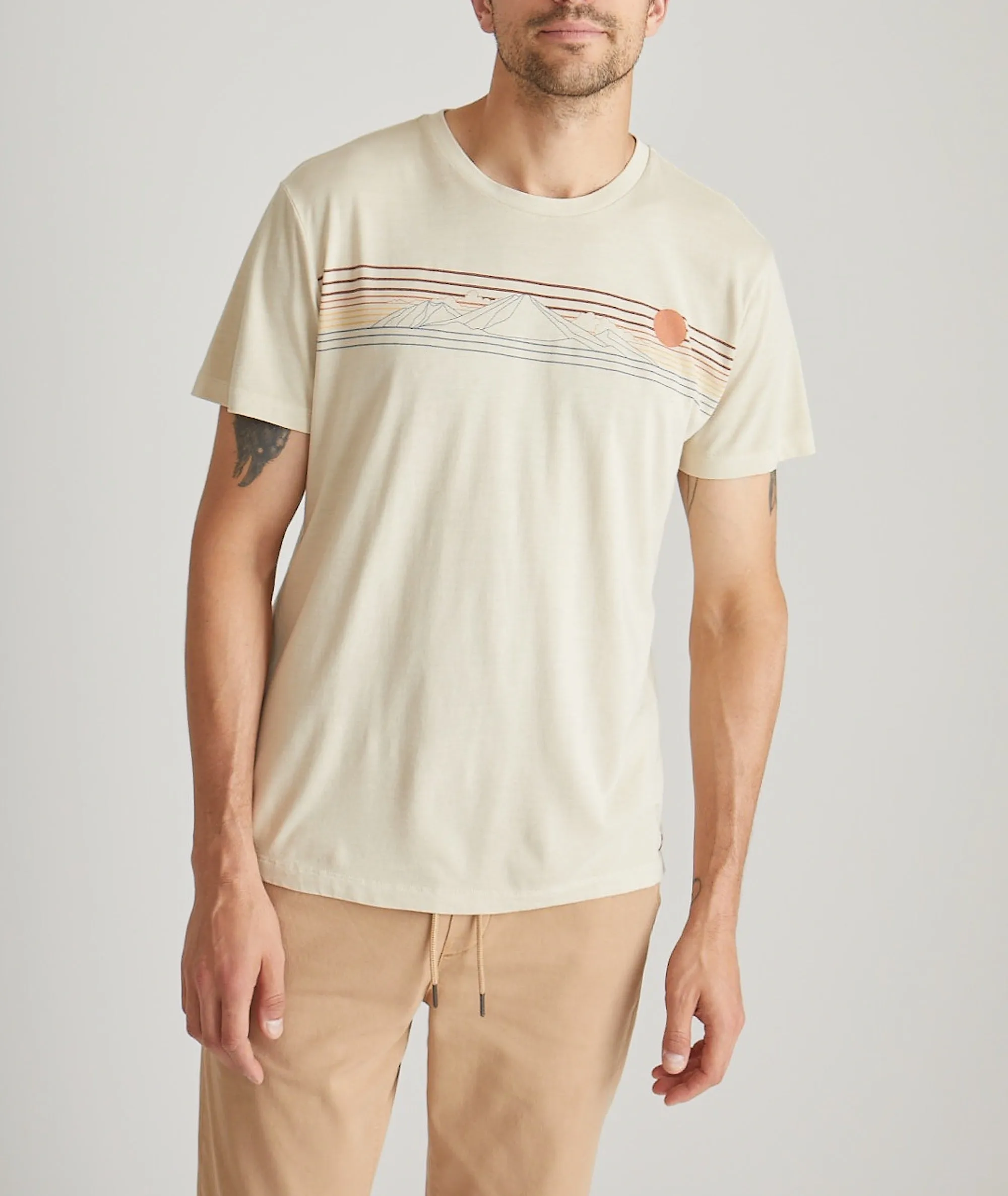 Signature Crew Graphic Tee sold by Marine Layer product image thumbnail 2