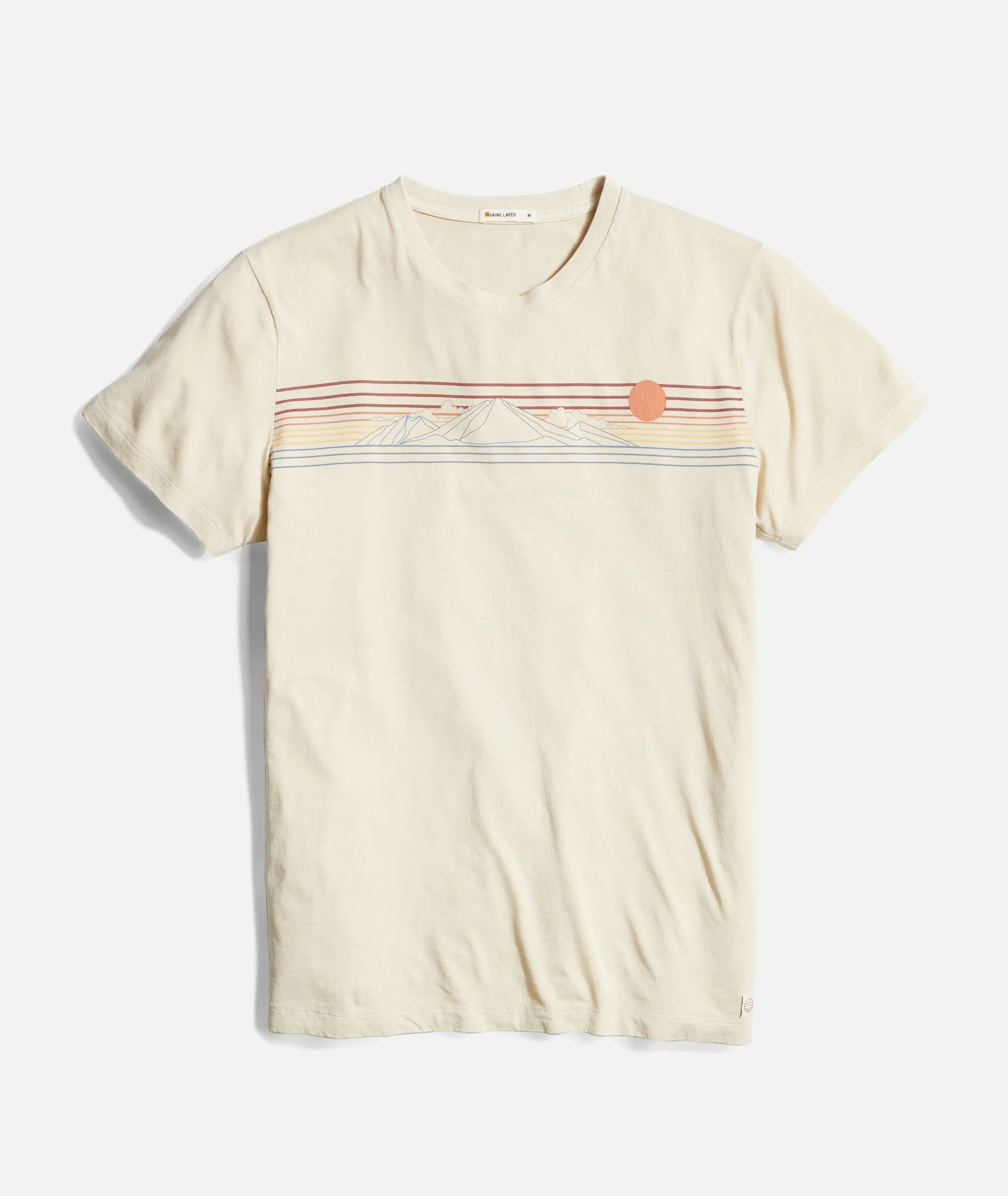 Signature Crew Graphic Tee sold by Marine Layer