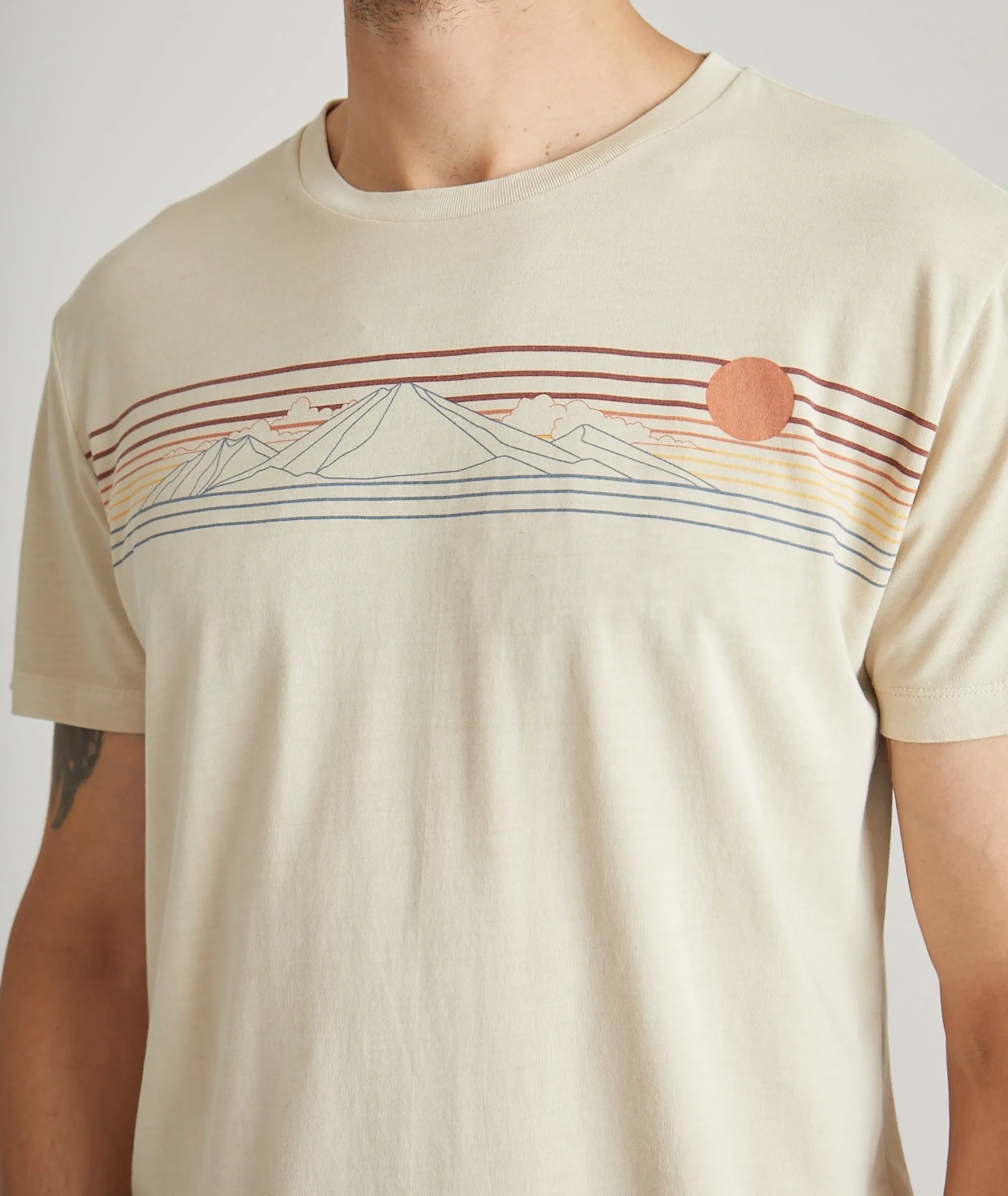 Signature Crew Graphic Tee sold by Marine Layer product image thumbnail 4