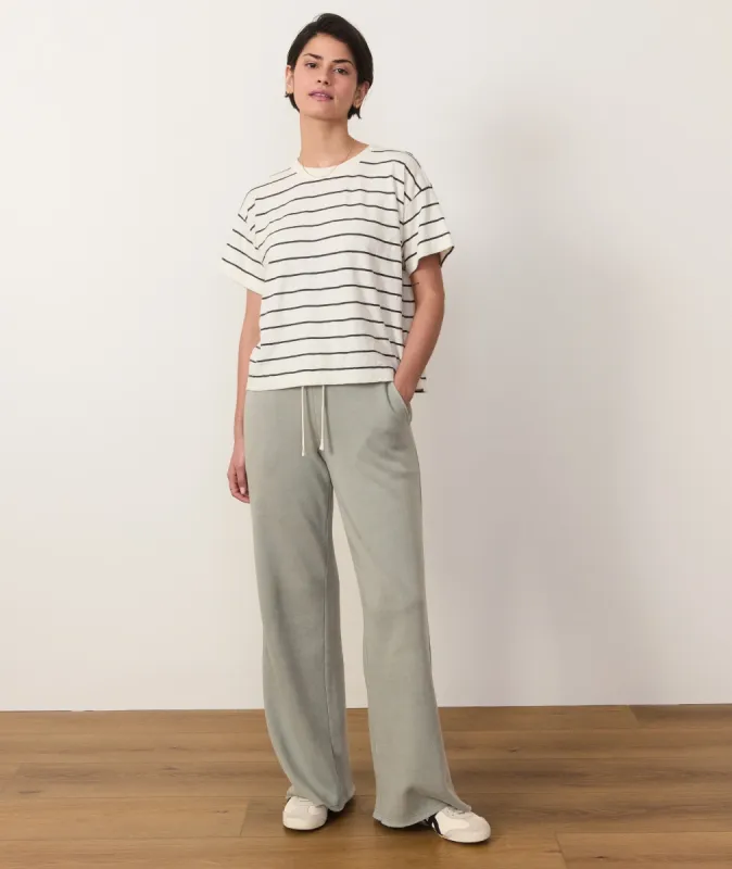 Cloud 9 Fleece Wide Leg Sweatpant sold by Marine Layer