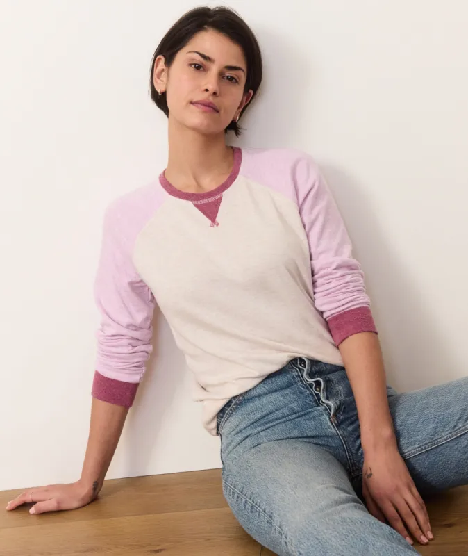 Varsity Raglan sold by Marine Layer