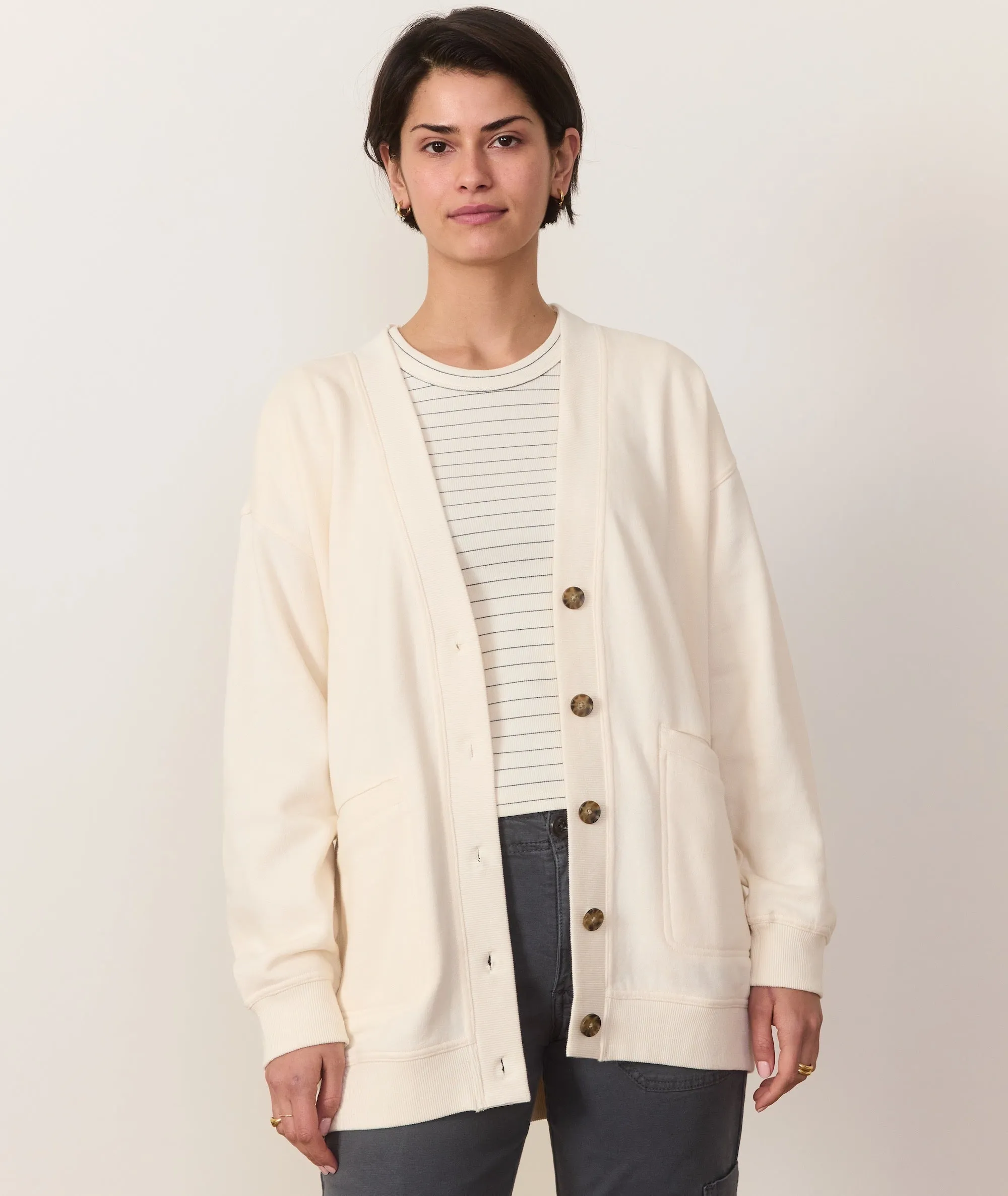 Cloud 9 Fleece Cardigan sold by Marine Layer product image thumbnail 3