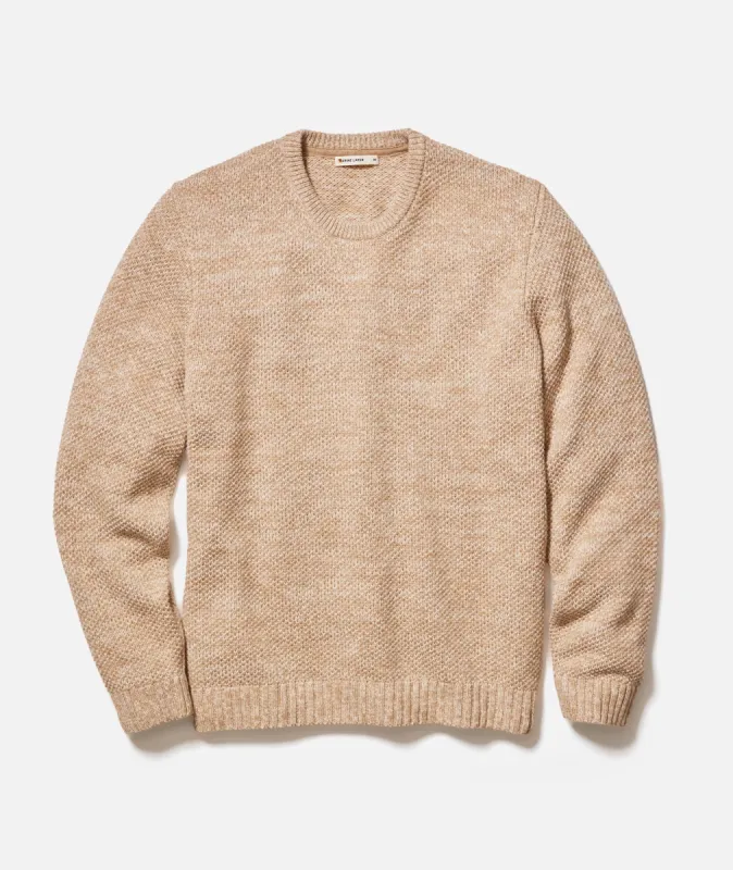 Marl Crew Sweater sold by Marine Layer