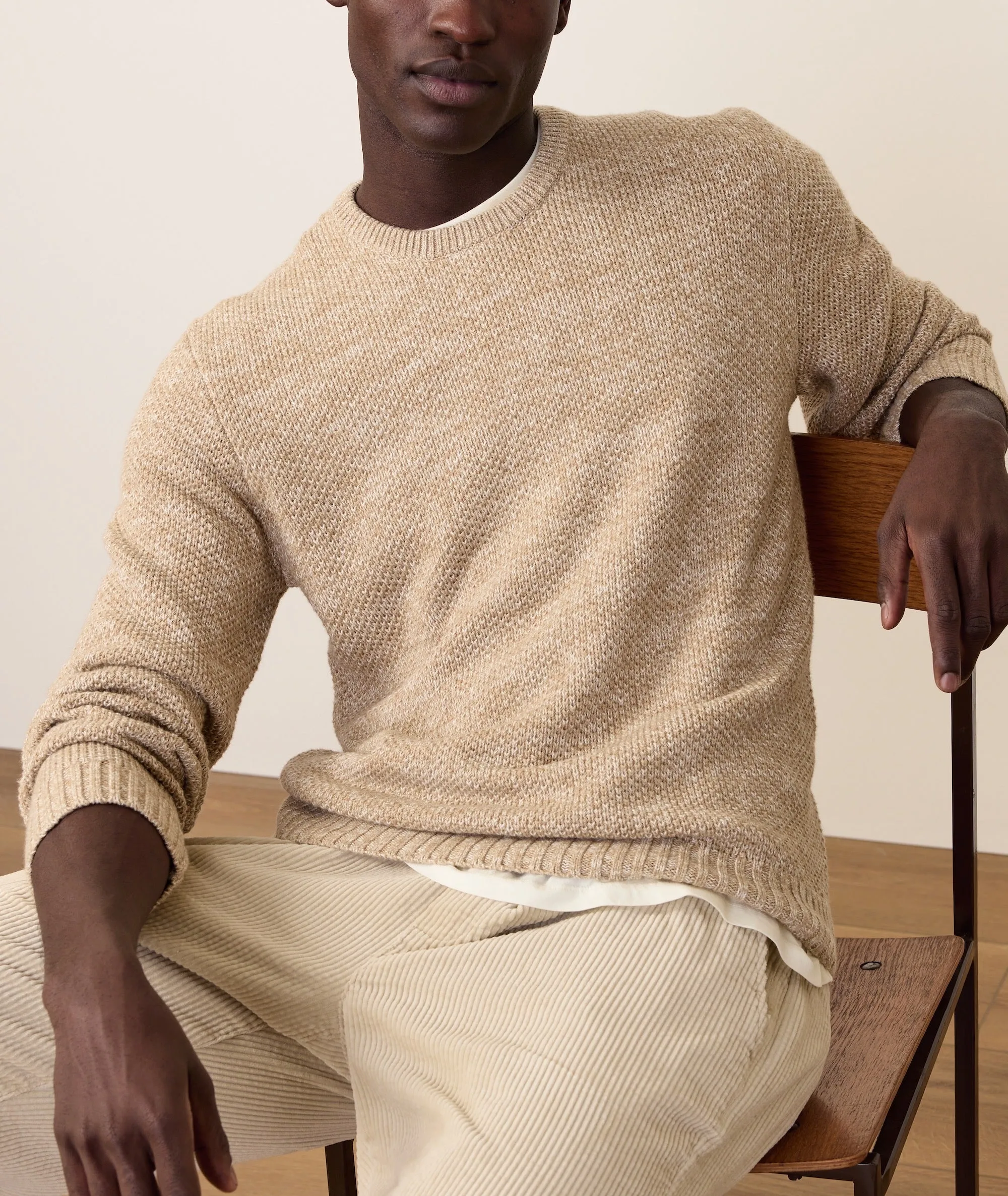 Marl Crew Sweater sold by Marine Layer product image thumbnail 4