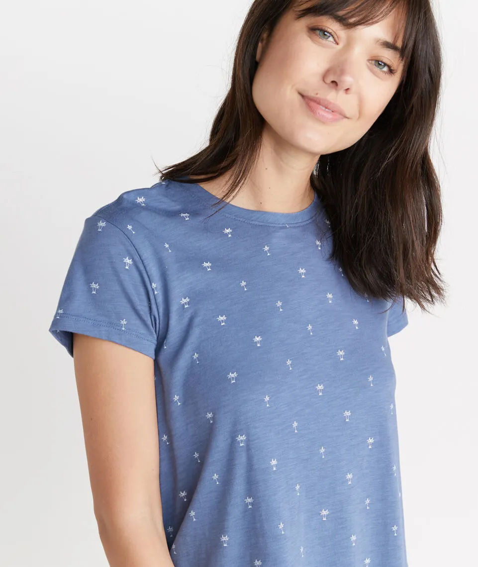 Swing Crew in Indigo Print sold by Marine Layer product image thumbnail 2