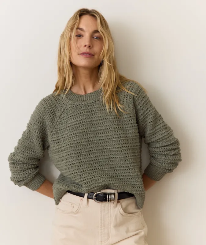 Montecito Crewneck Sweater sold by Marine Layer