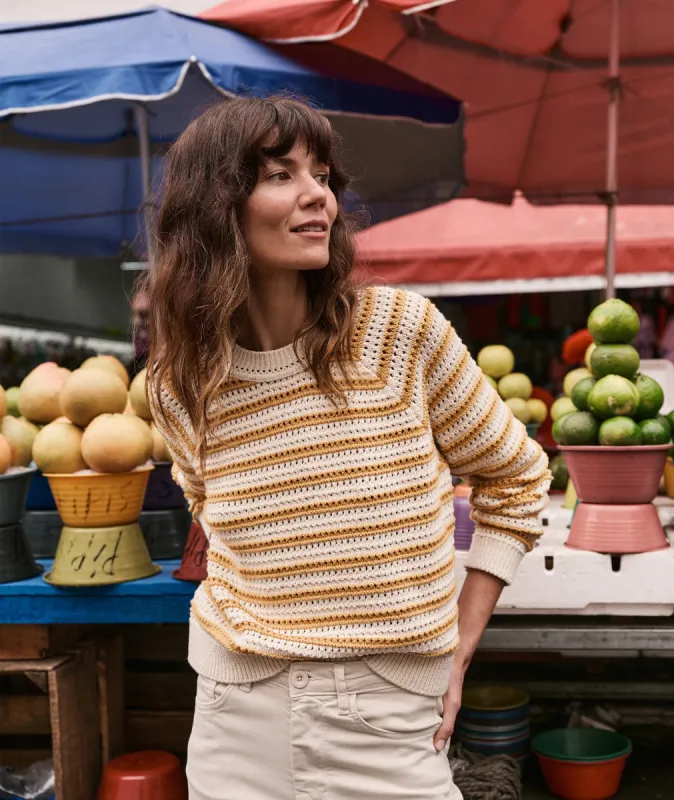 Montecito Crewneck Sweater sold by Marine Layer