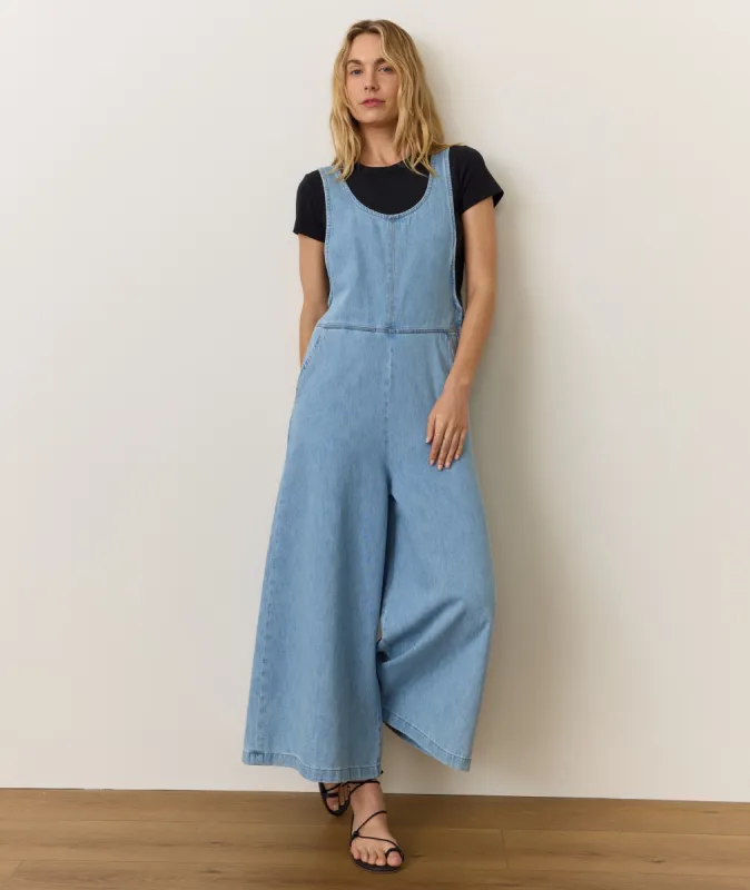 Layla Denim Overalls made by Marine Layer