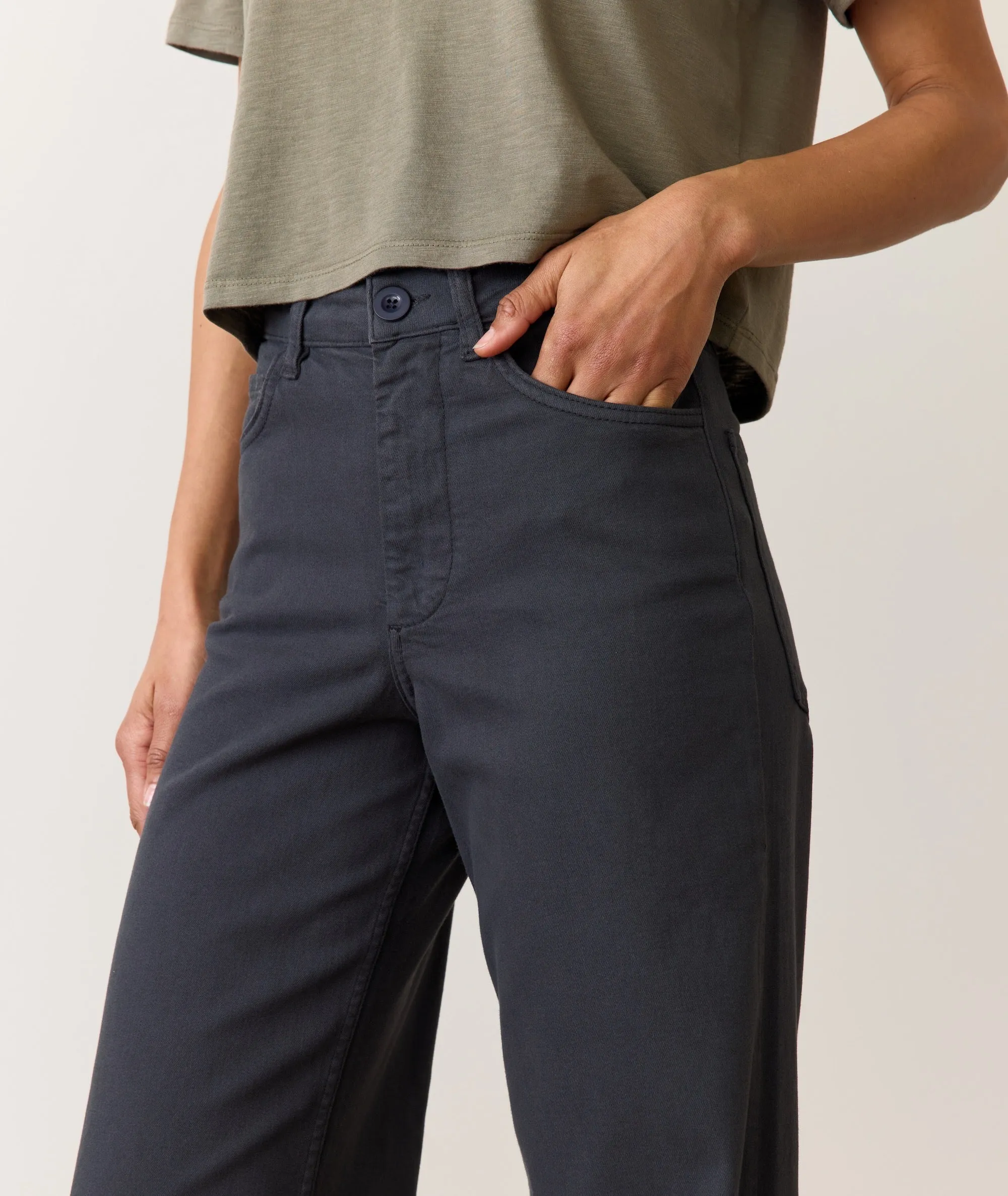 Charlie Wide Leg Pant sold by Marine Layer product image thumbnail 5