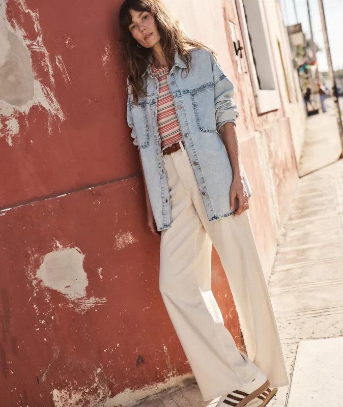 Charlie Wide Leg Pant sold by Marine Layer