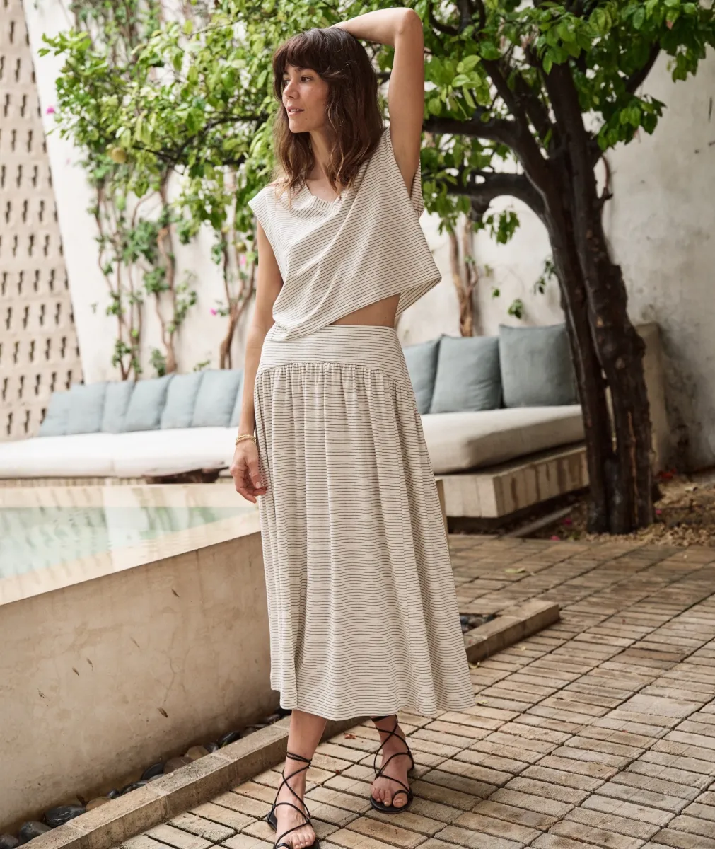 Nina Knit Midi Skirt | Parallel