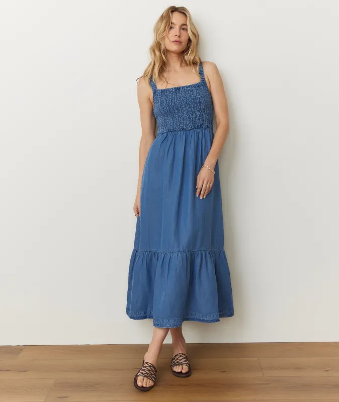 Selene Maxi Dress sold by Marine Layer