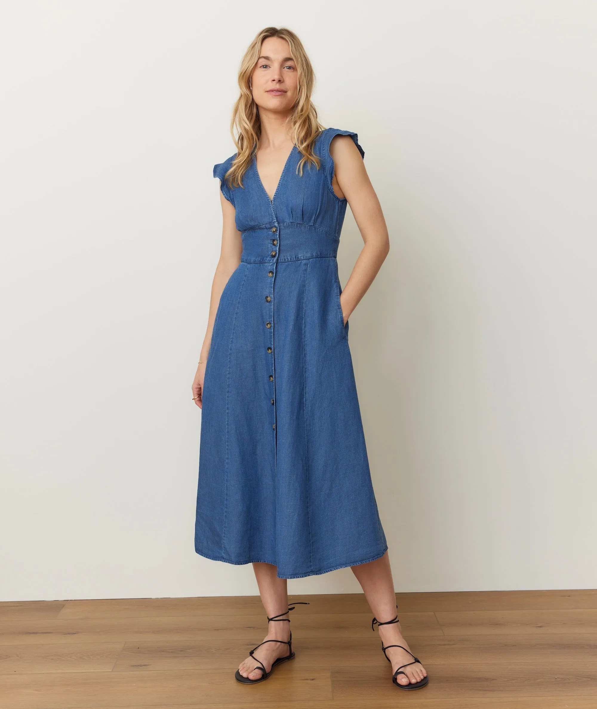 Camila Midi Dress sold by Marine Layer product image thumbnail 2