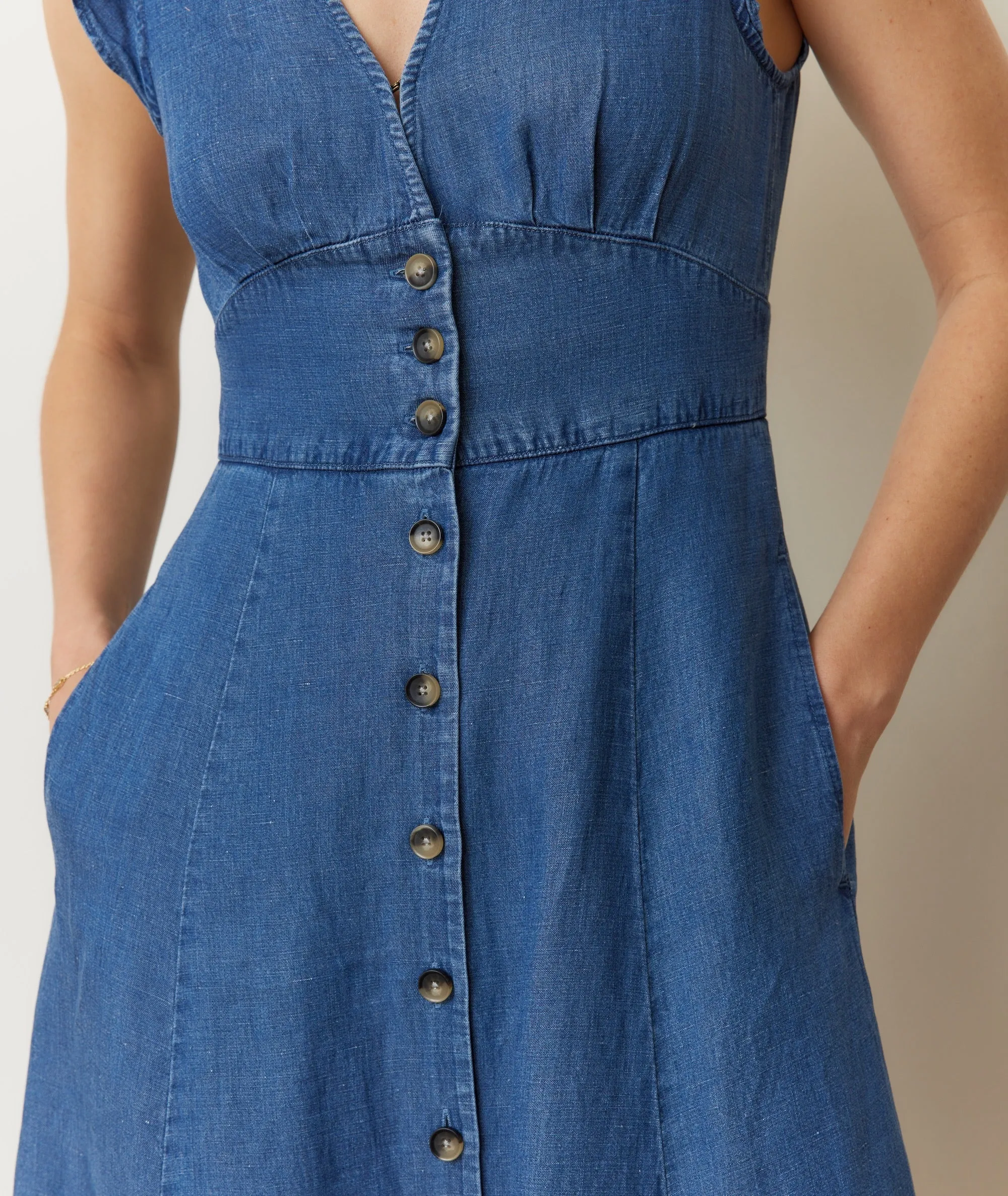 Camila Midi Dress sold by Marine Layer product image thumbnail 4