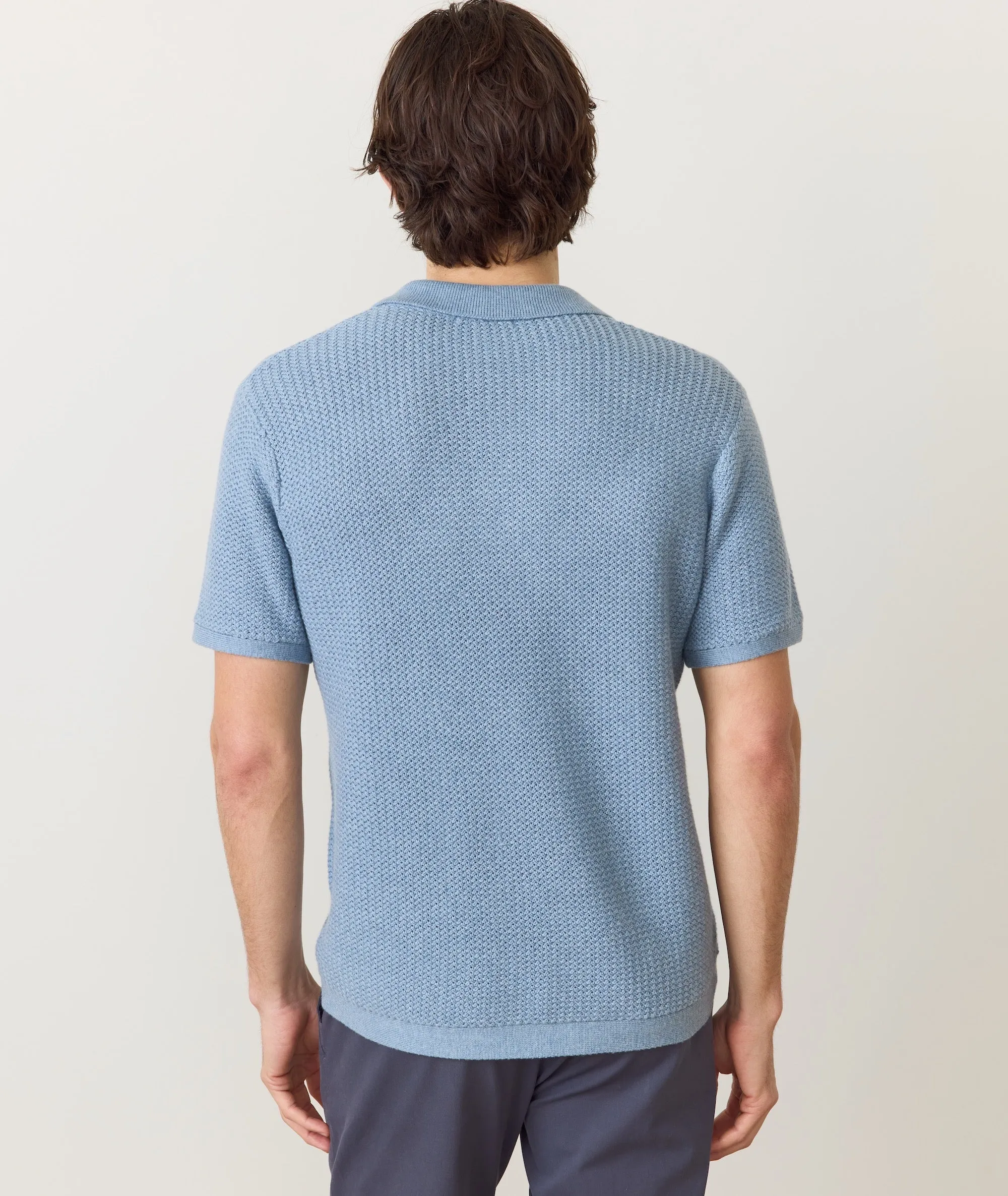 Conrad Sweater Polo sold by Marine Layer product image thumbnail 3