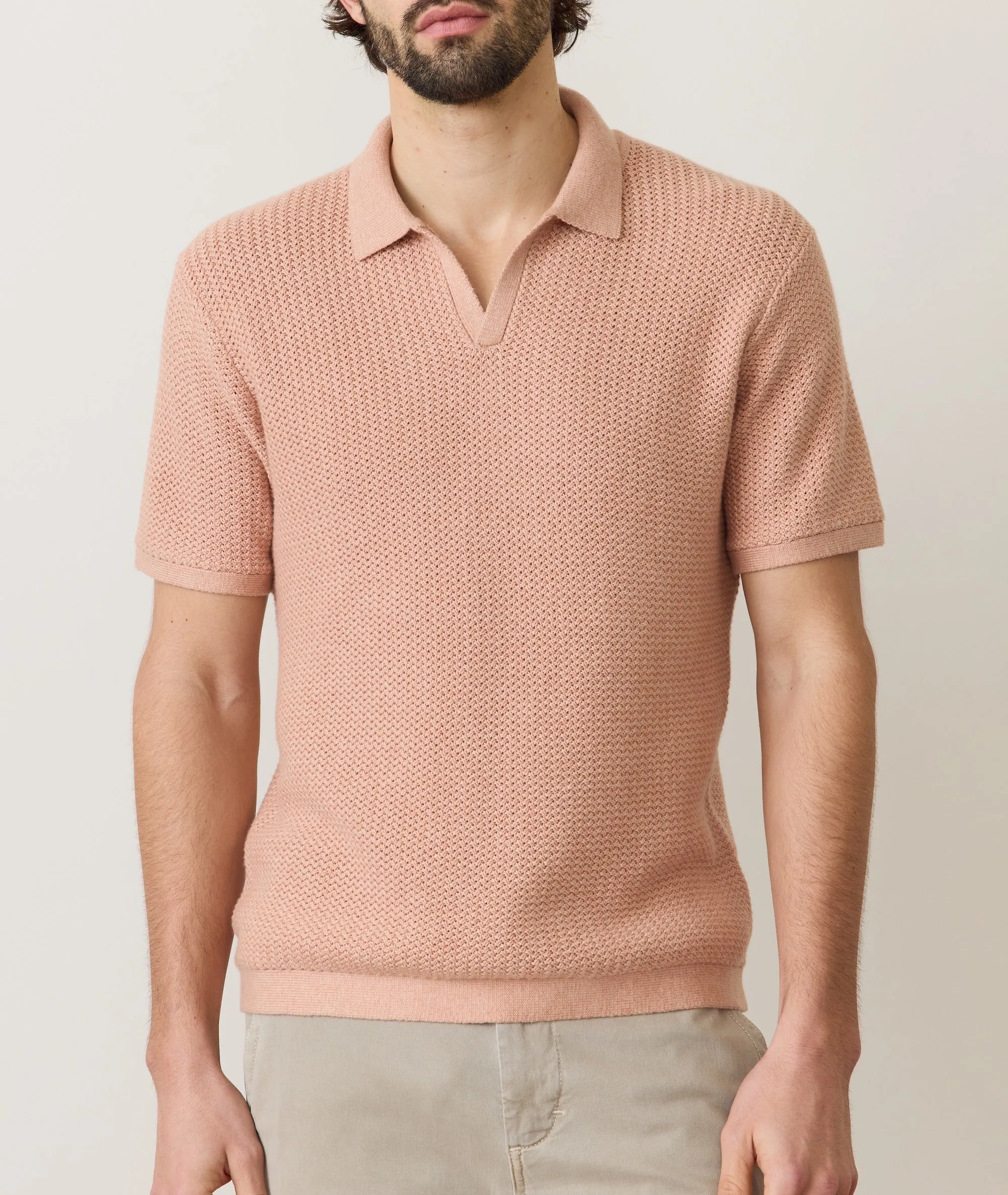 Conrad Sweater Polo sold by Marine Layer product image thumbnail 2