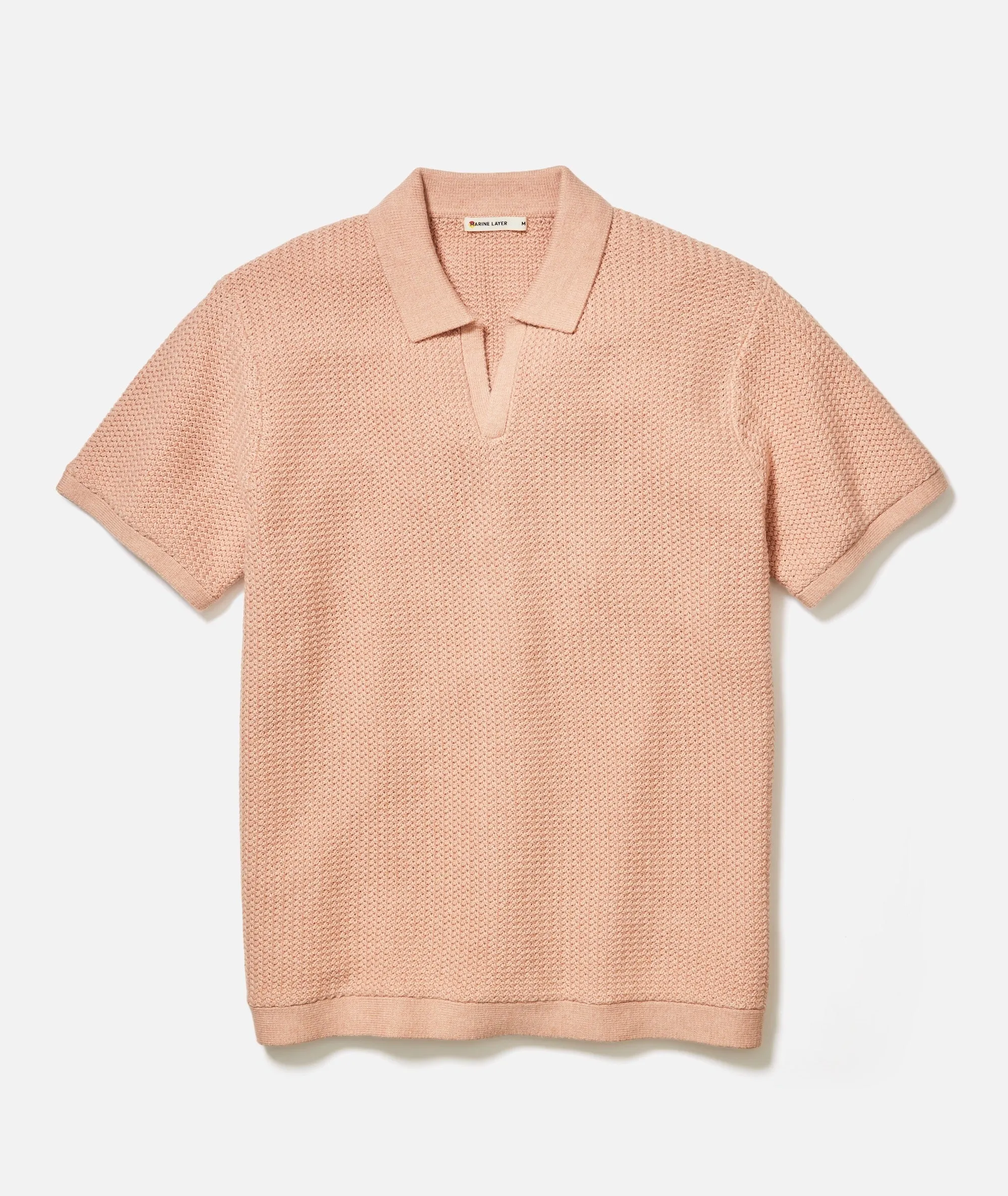 Conrad Sweater Polo sold by Marine Layer