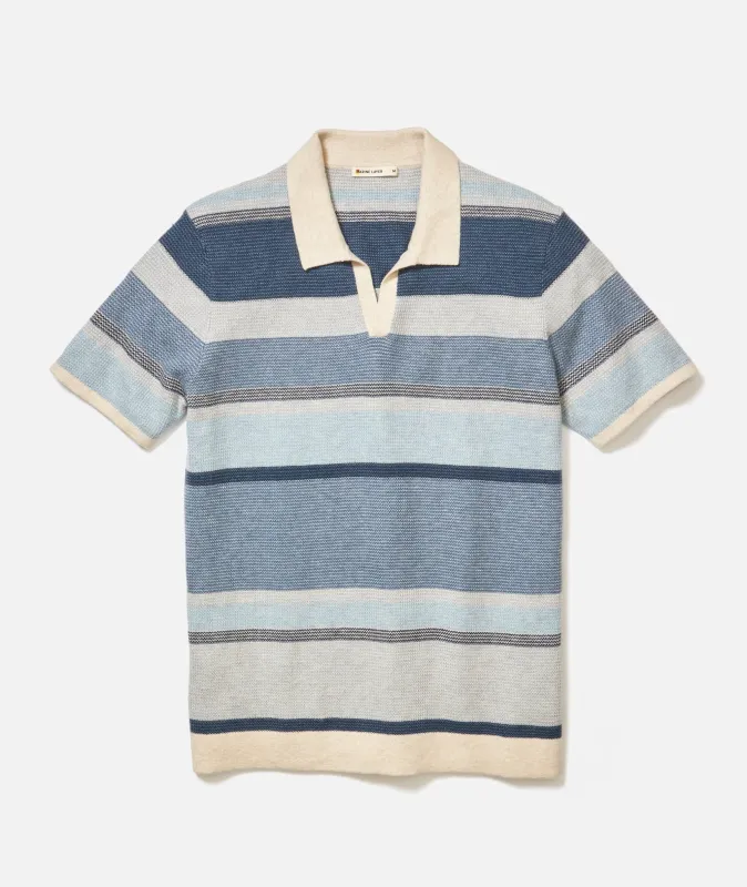Liam Sweater Polo sold by Marine Layer