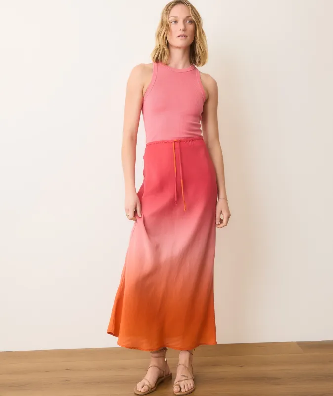 Gabrielle Slip Maxi Skirt sold by Marine Layer
