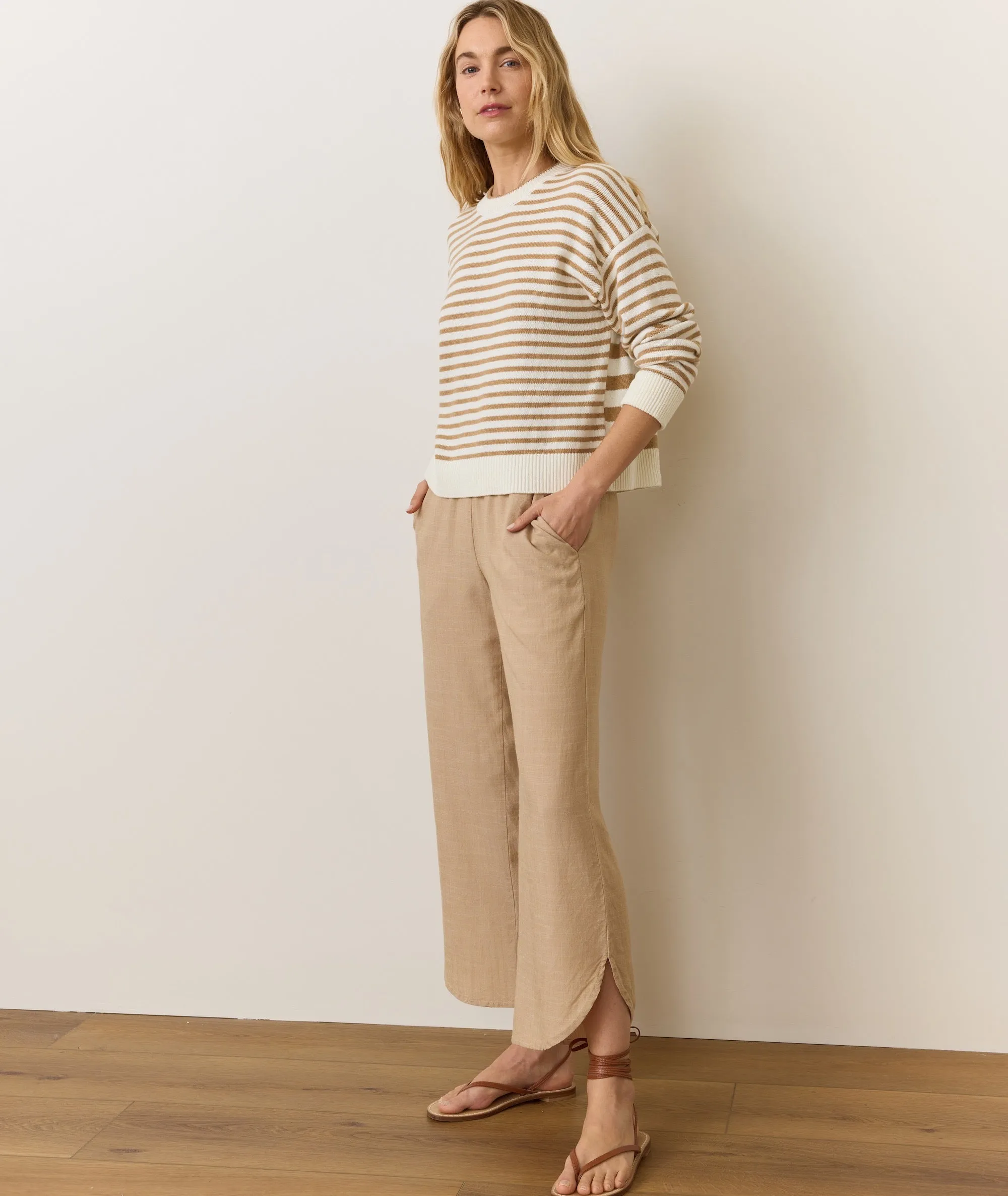 Allison Wide Leg Pant sold by Marine Layer product image thumbnail 5