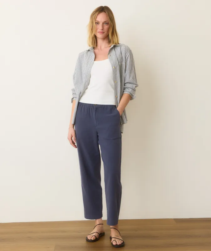 Elle Relaxed Crop Pant sold by Marine Layer