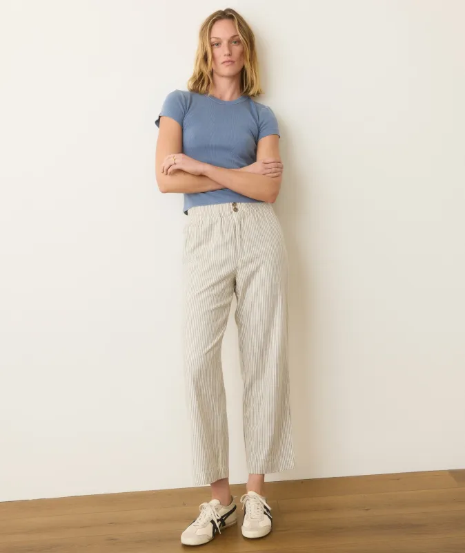 Elle Relaxed Crop Pant sold by Marine Layer