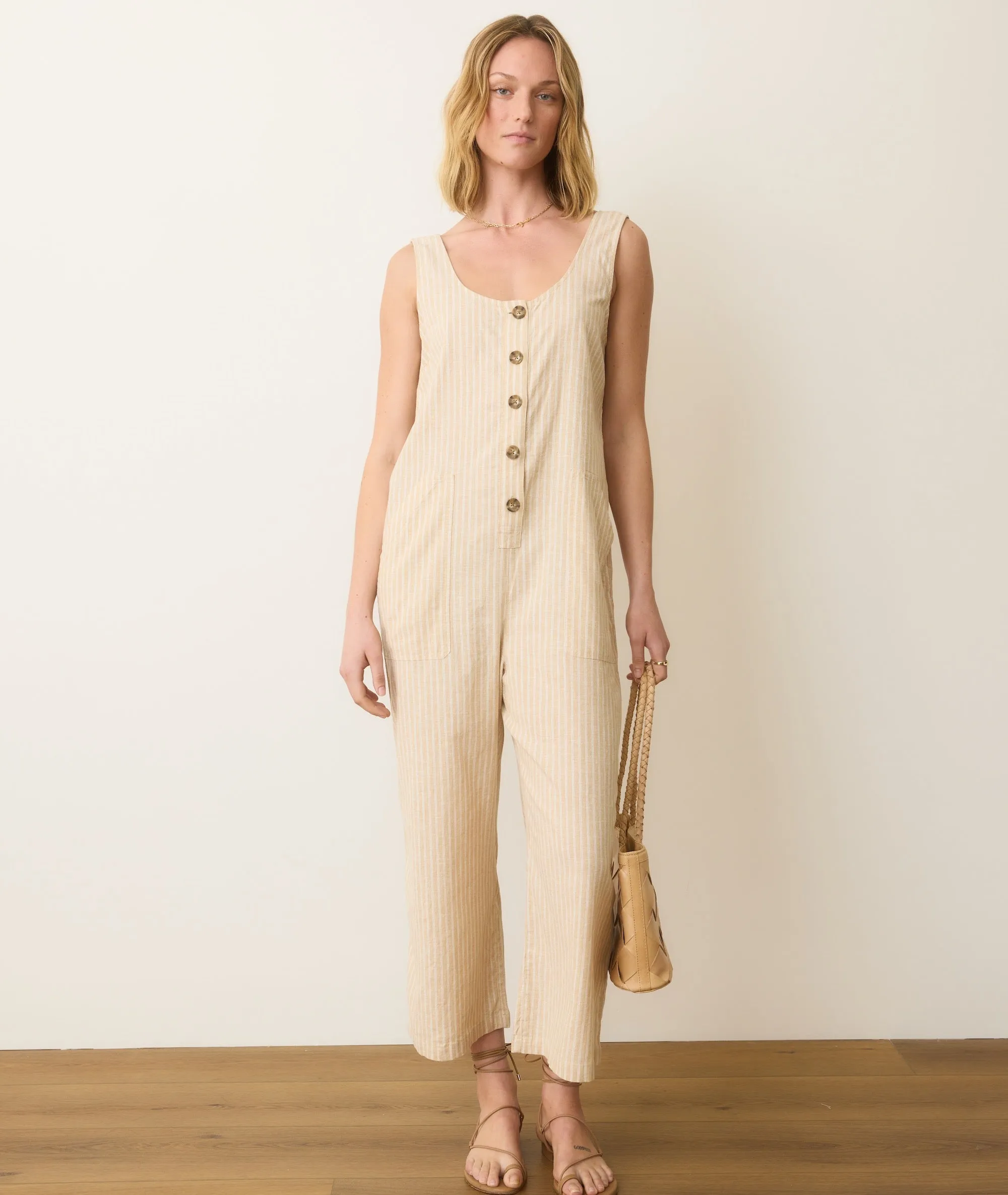 Sydney Beach Jumpsuit sold by Marine Layer product image thumbnail 5