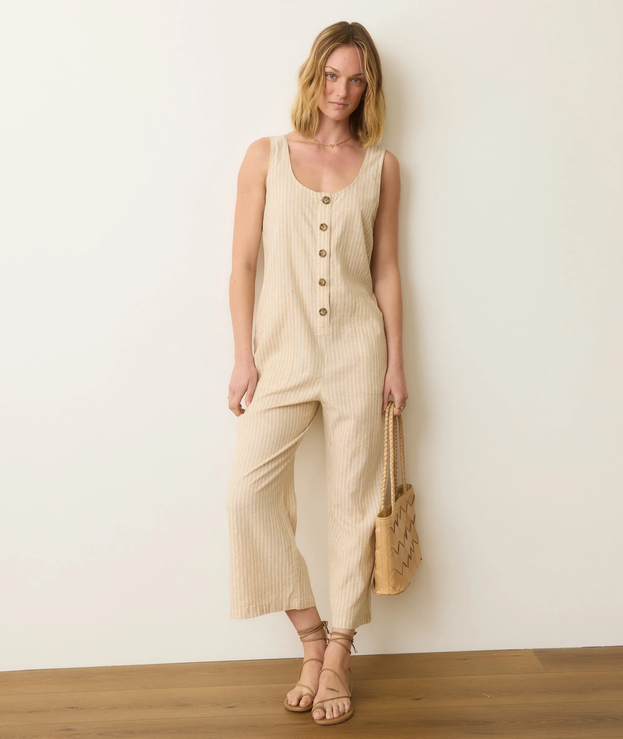 Sydney Beach Jumpsuit sold by Marine Layer product image thumbnail 2