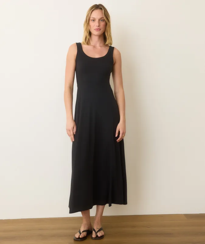 Lexi Rib Sun-In Fit & Flare Dress sold by Marine Layer