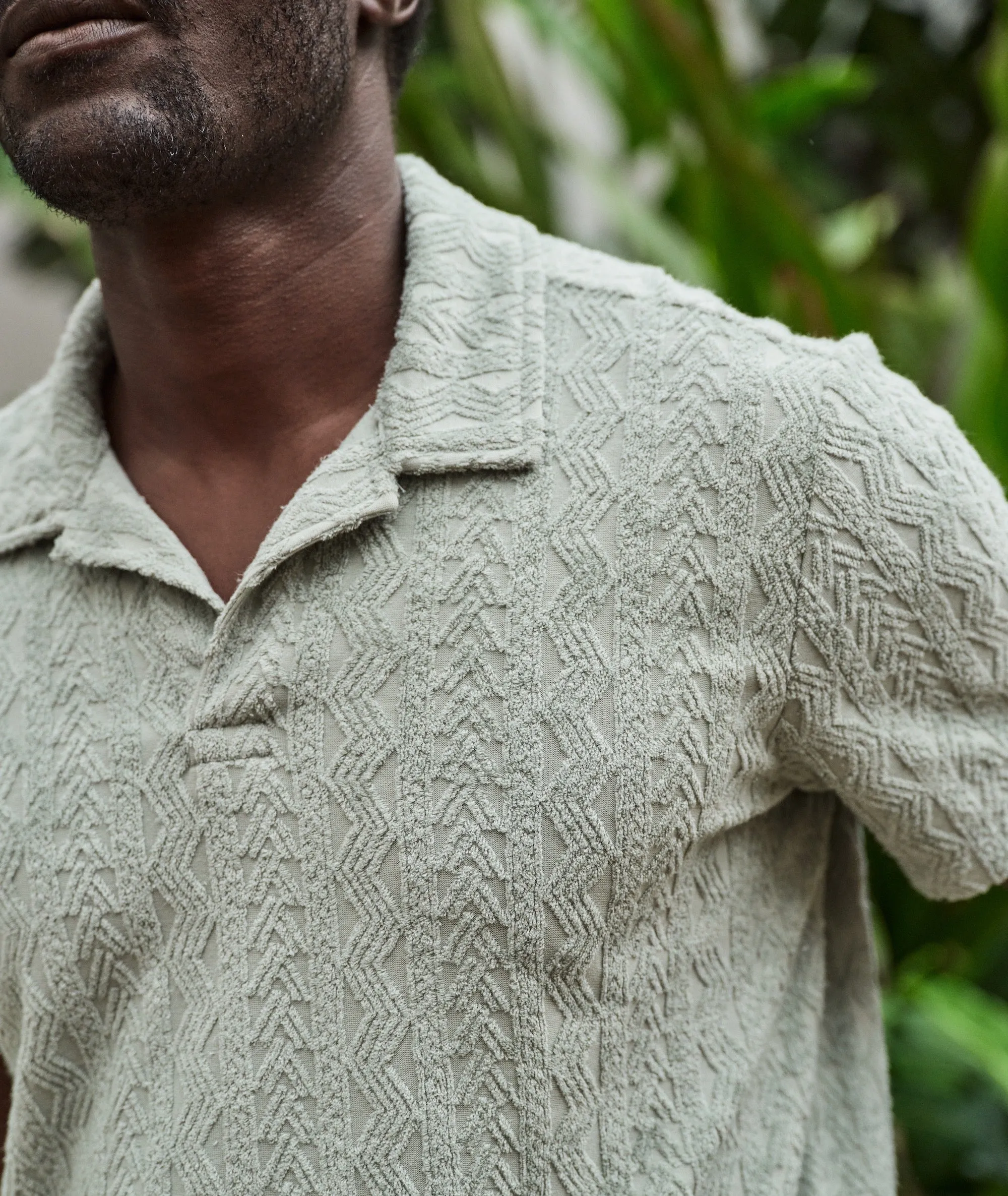 Textured Terry Polo sold by Marine Layer product image thumbnail 4