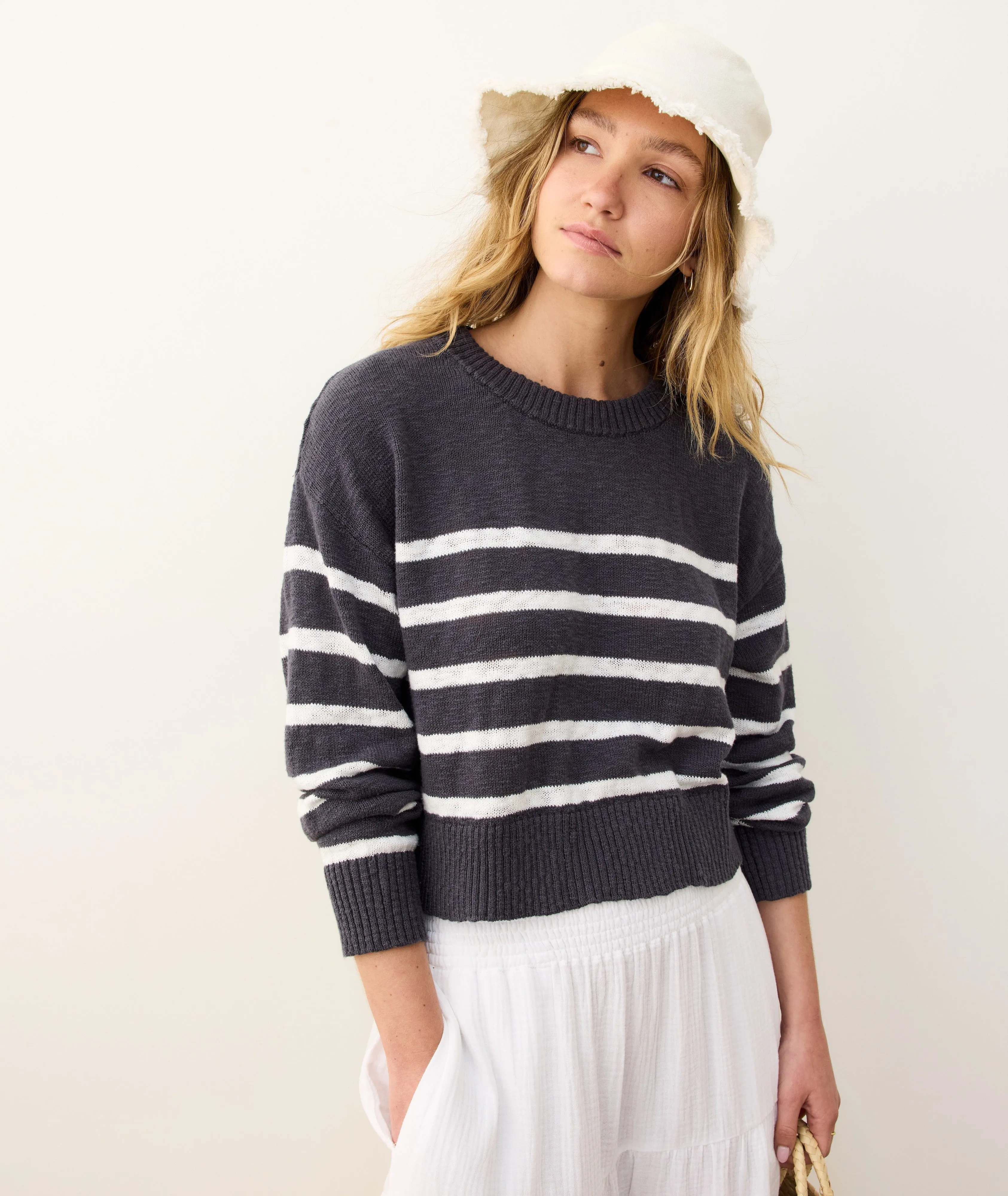 Seabreeze Crewneck Sweater sold by Marine Layer product image thumbnail 4