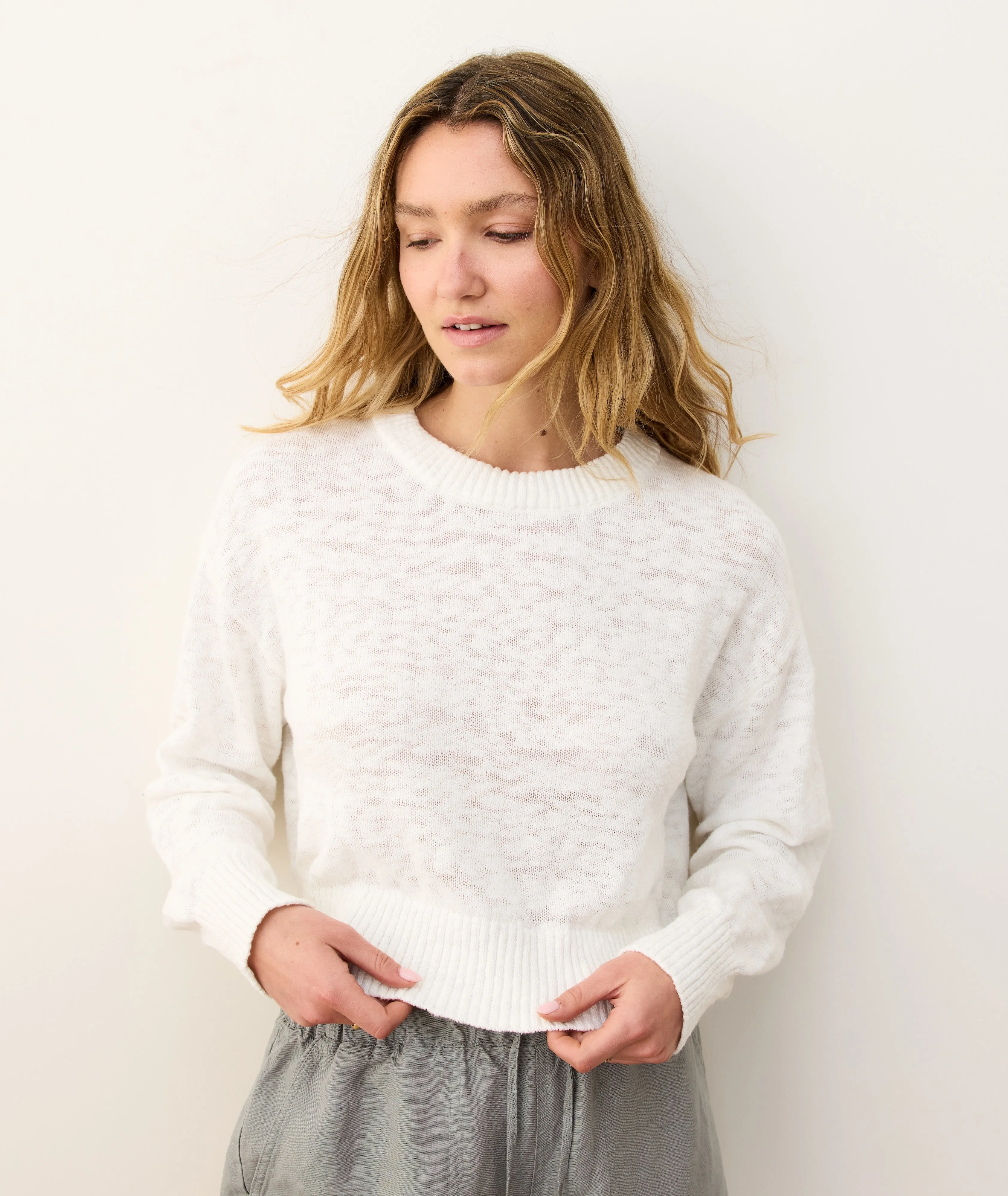 Seabreeze Crewneck Sweater sold by Marine Layer product image thumbnail 3