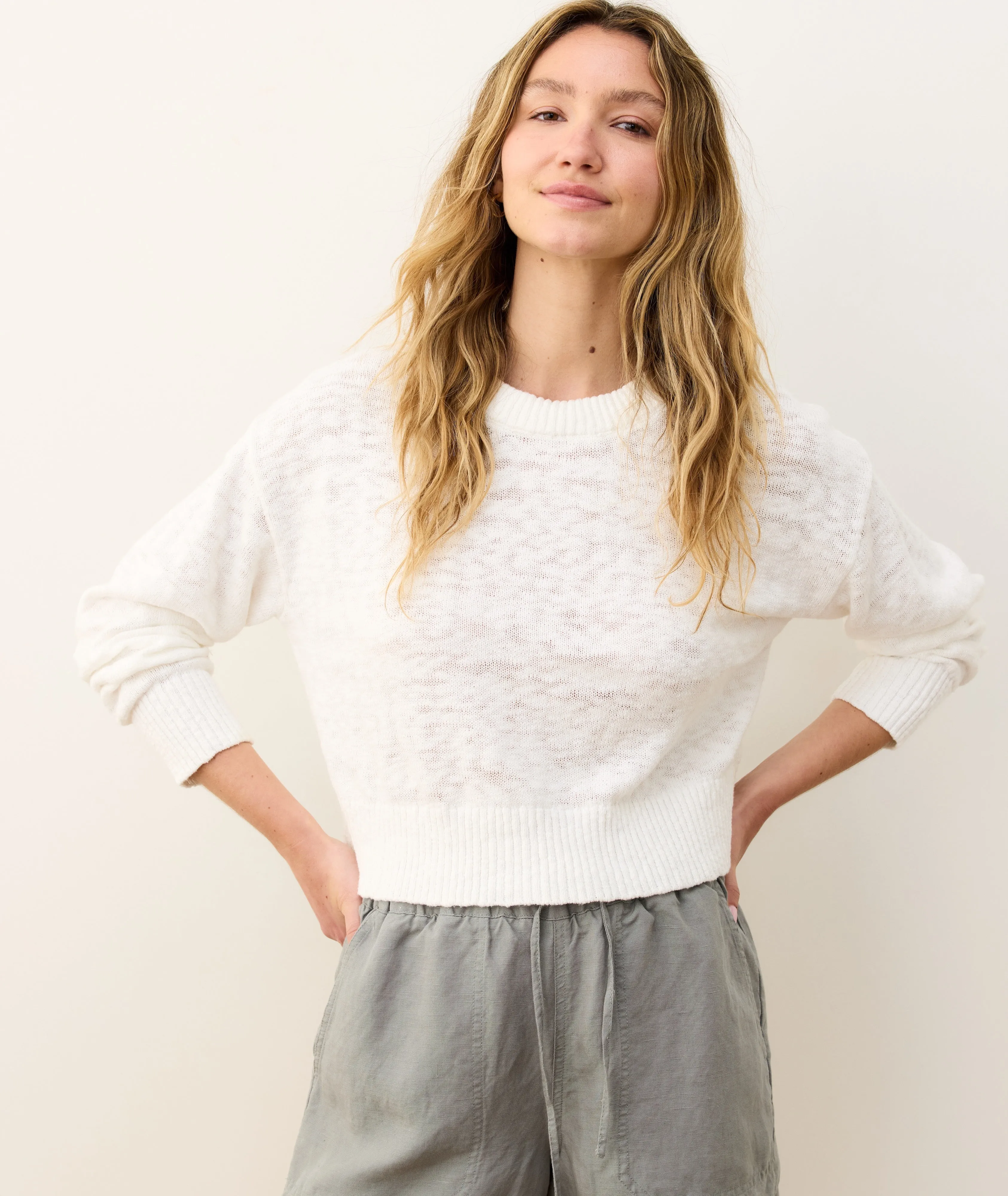 Seabreeze Crewneck Sweater sold by Marine Layer