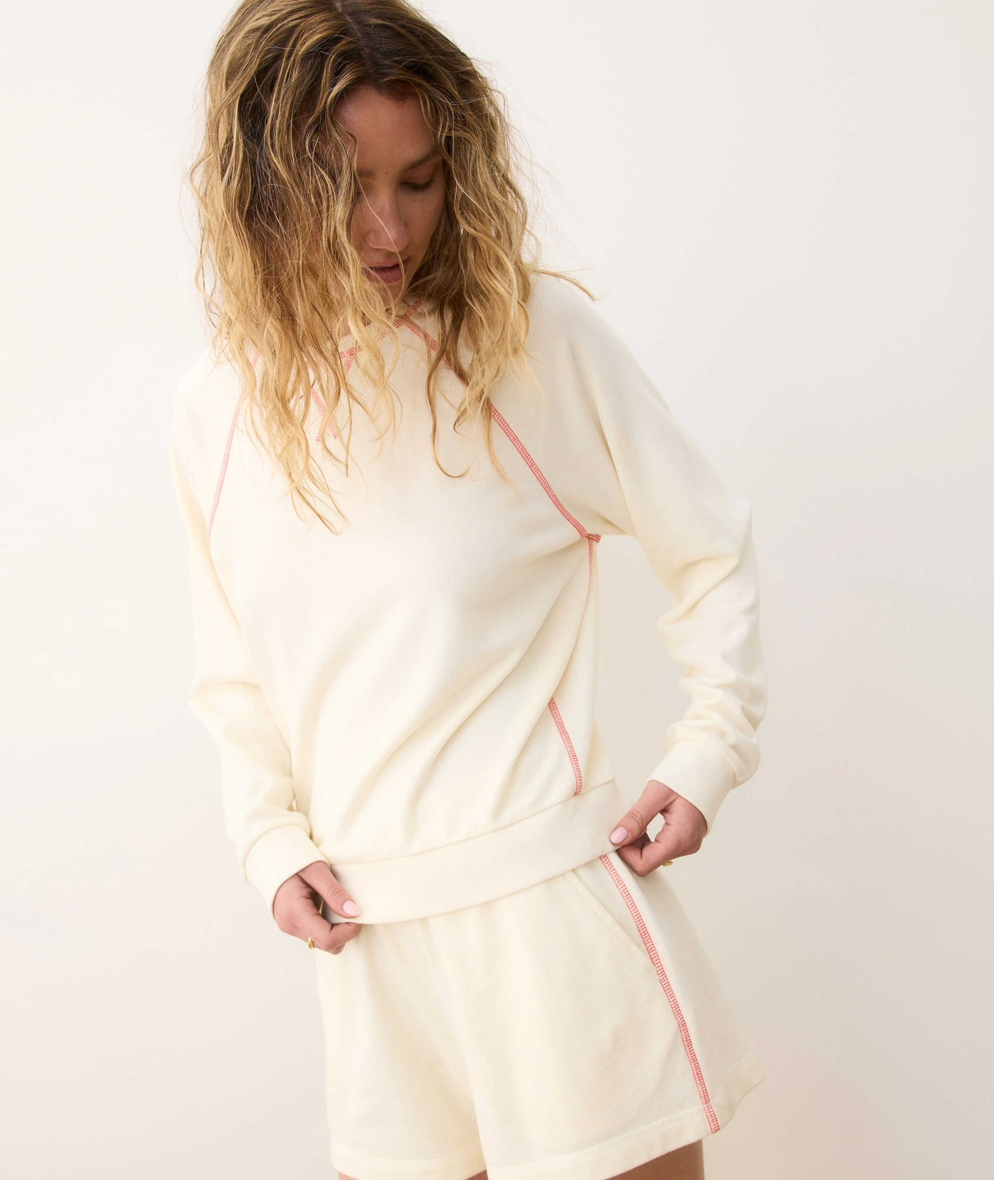 Cloud 9 Terry Sweatshirt sold by Marine Layer product image thumbnail 4
