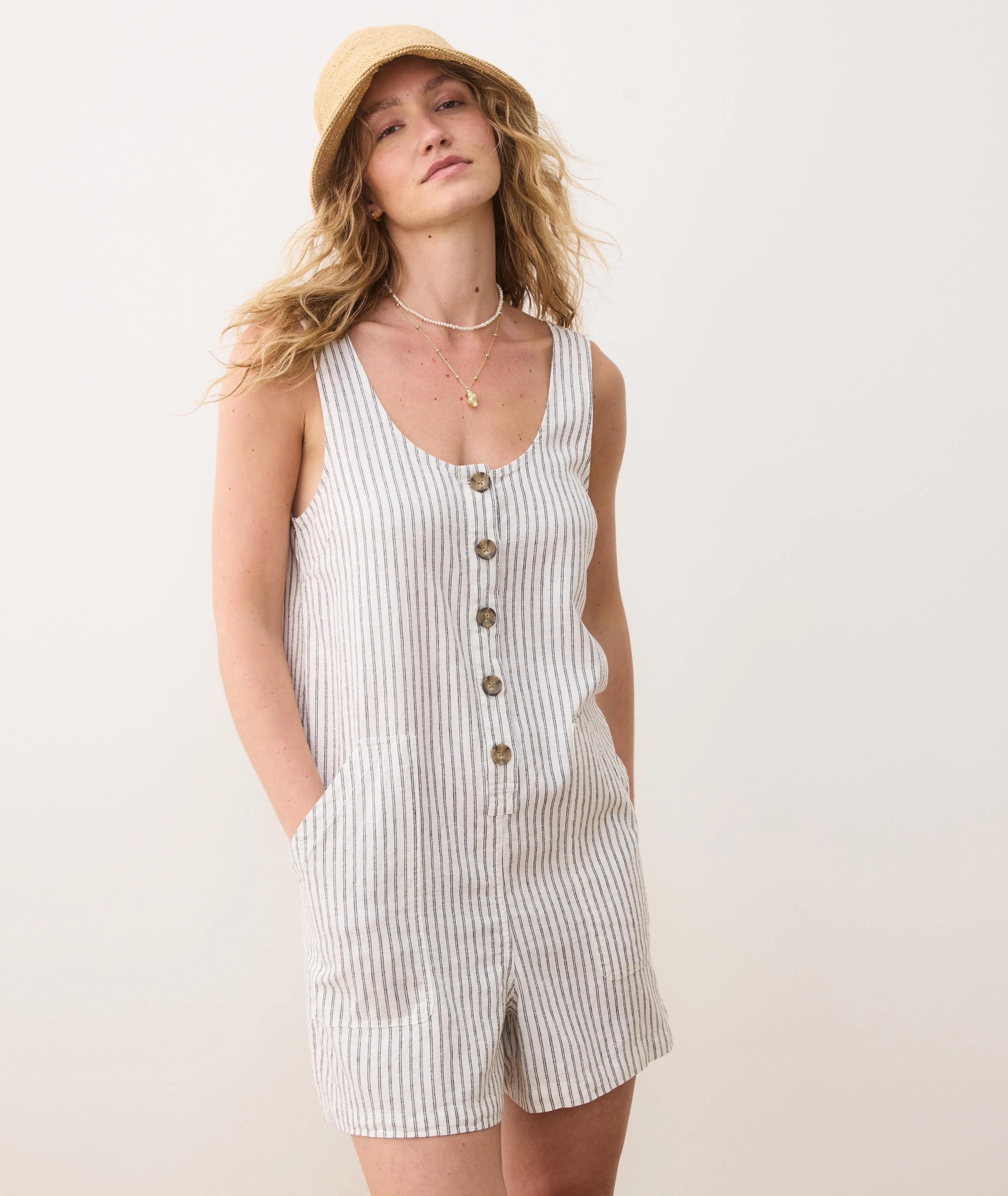 Sydney Romper sold by Marine Layer product image thumbnail 2