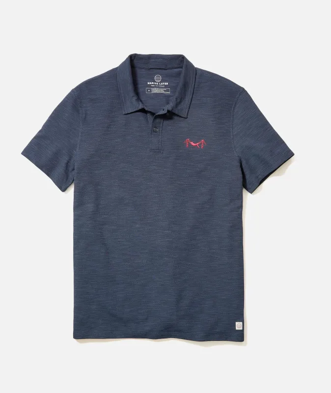 Air Polo sold by Marine Layer