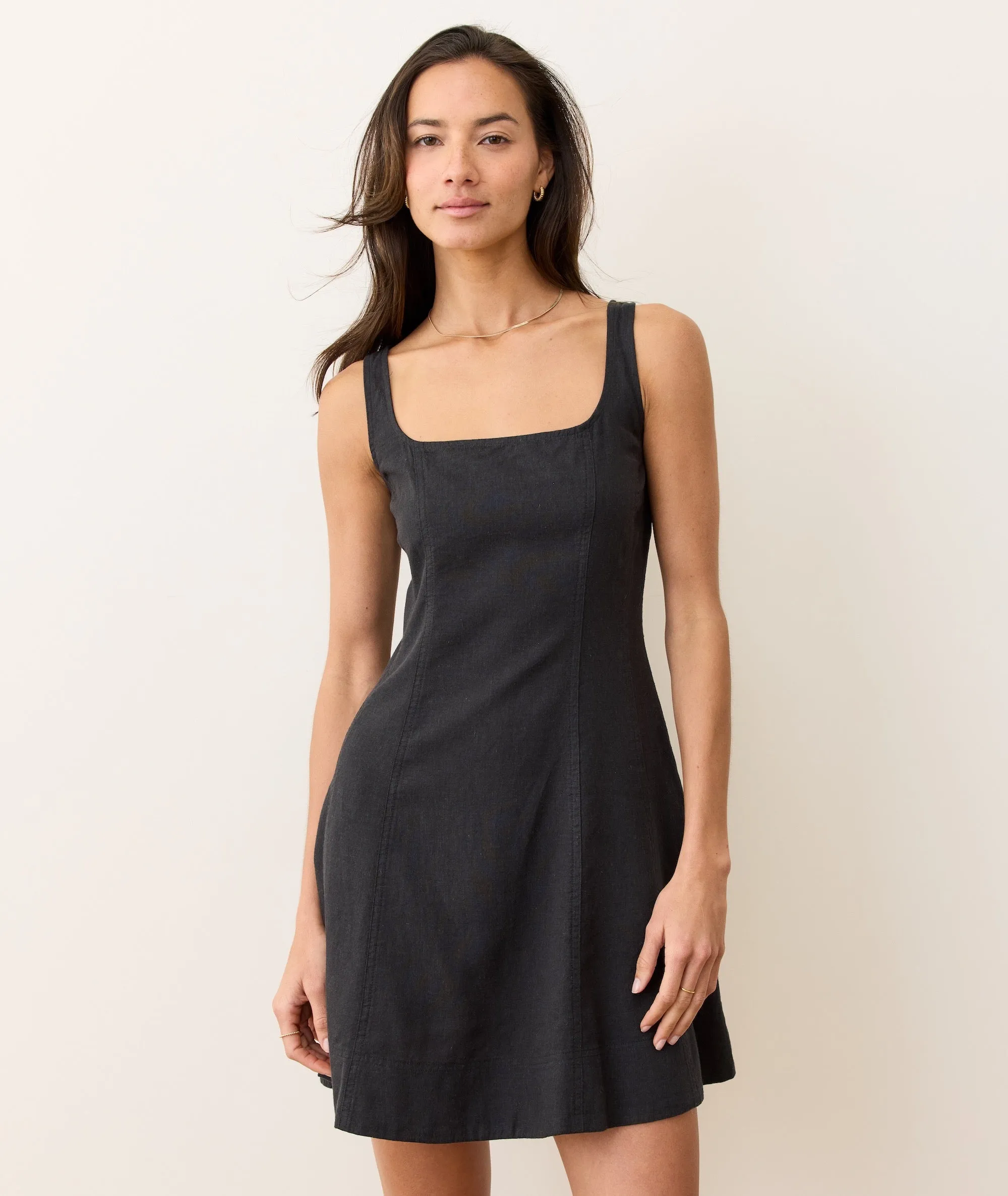 Denisse Hemp Mini Dress sold by Marine Layer product image thumbnail 2