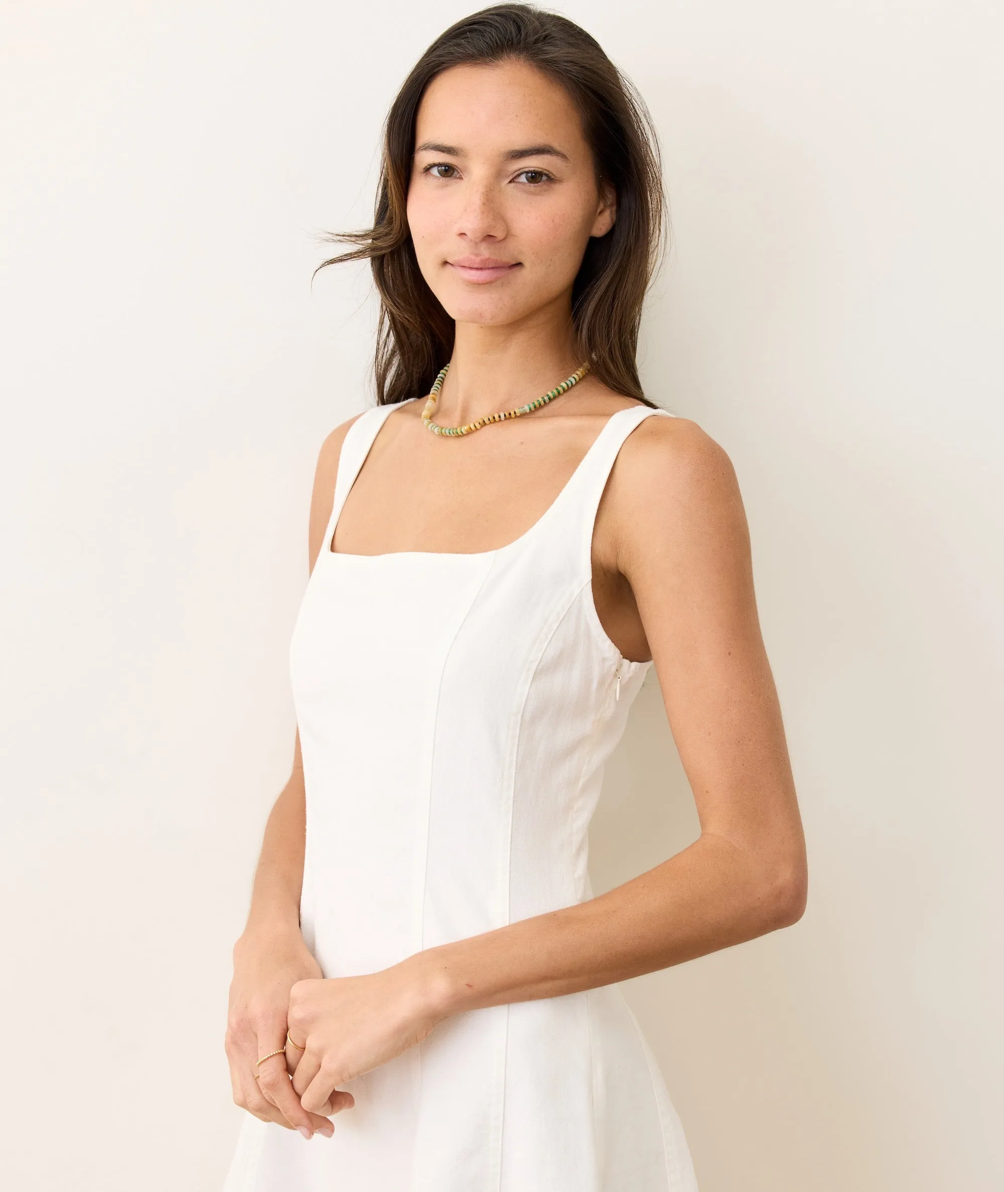 Denisse Hemp Mini Dress sold by Marine Layer product image thumbnail 5