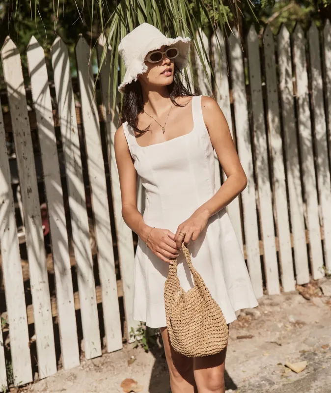 Denisse Hemp Mini Dress sold by Marine Layer